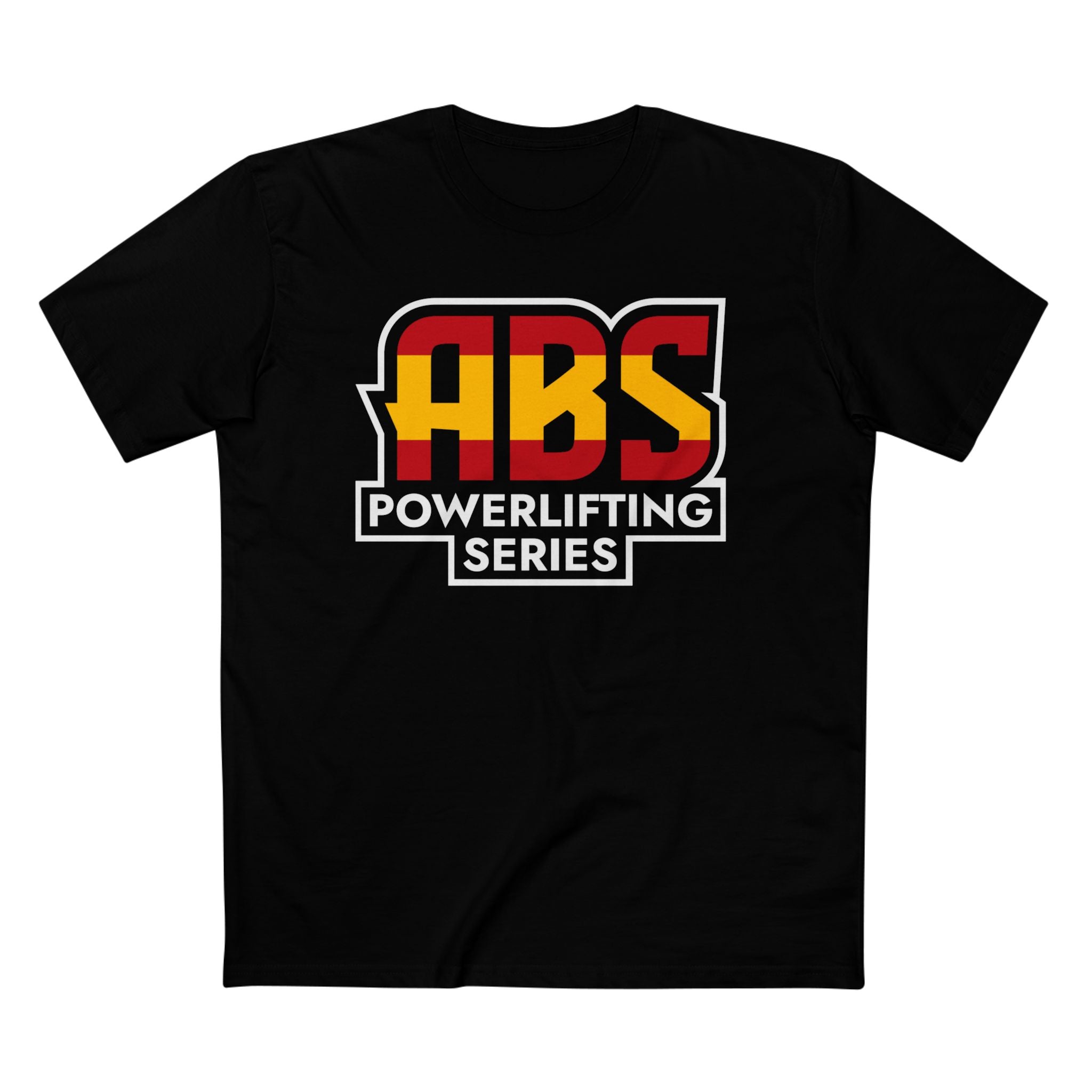 ABS Powerlifting Series Tee —  Spain Big Logo