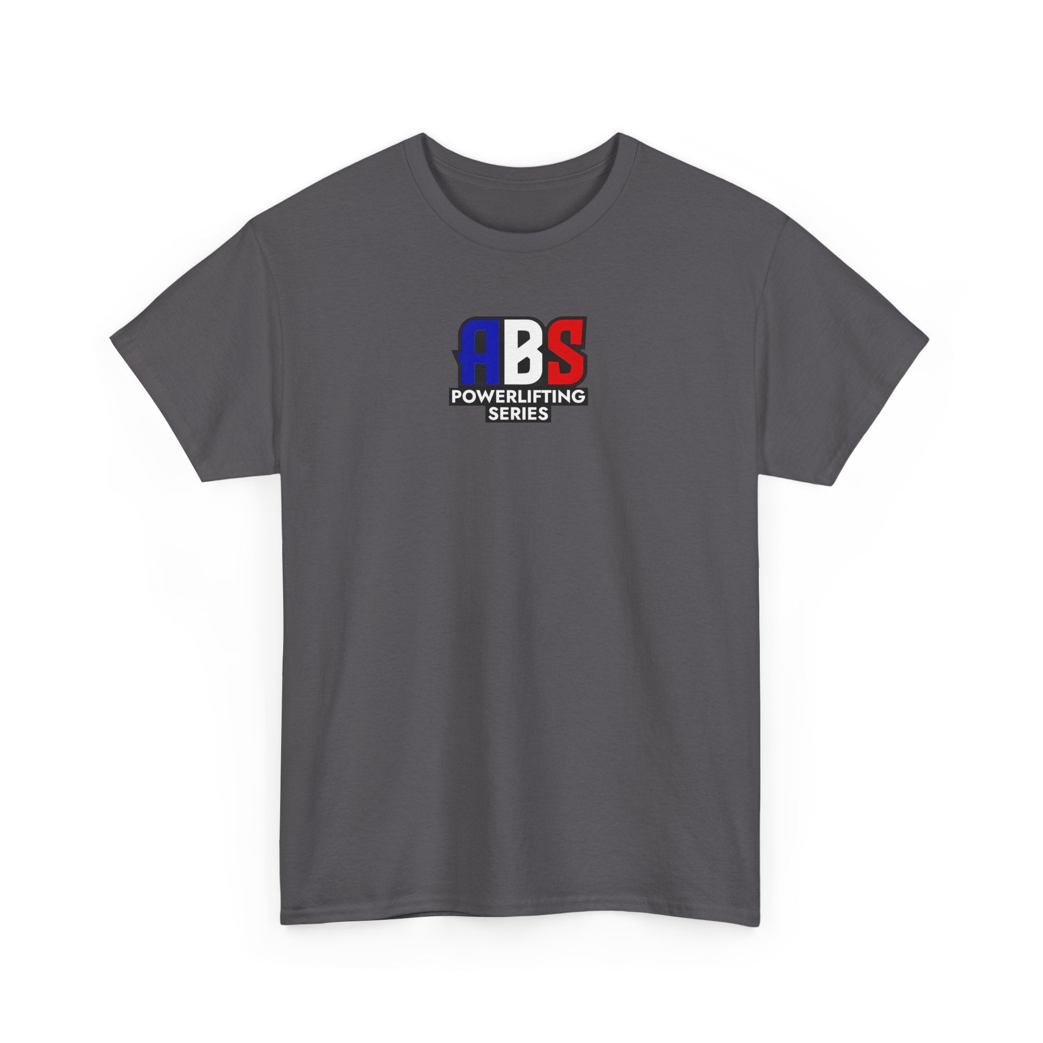Powerlifting Series T‑Shirt — ABS Logo Fitness Tee