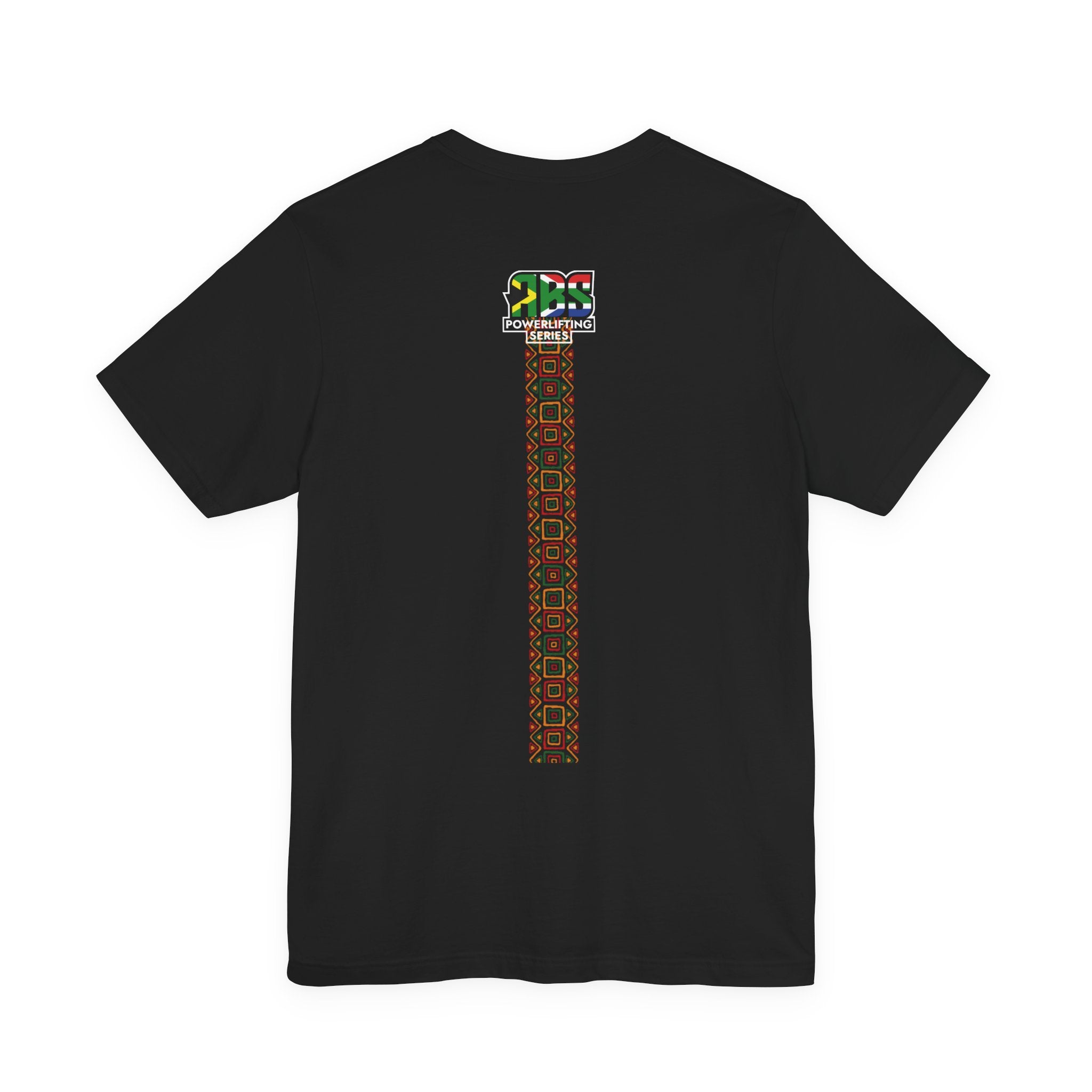 ABS Powerlifting Graphic Tee- South Africa Tribal Pattern