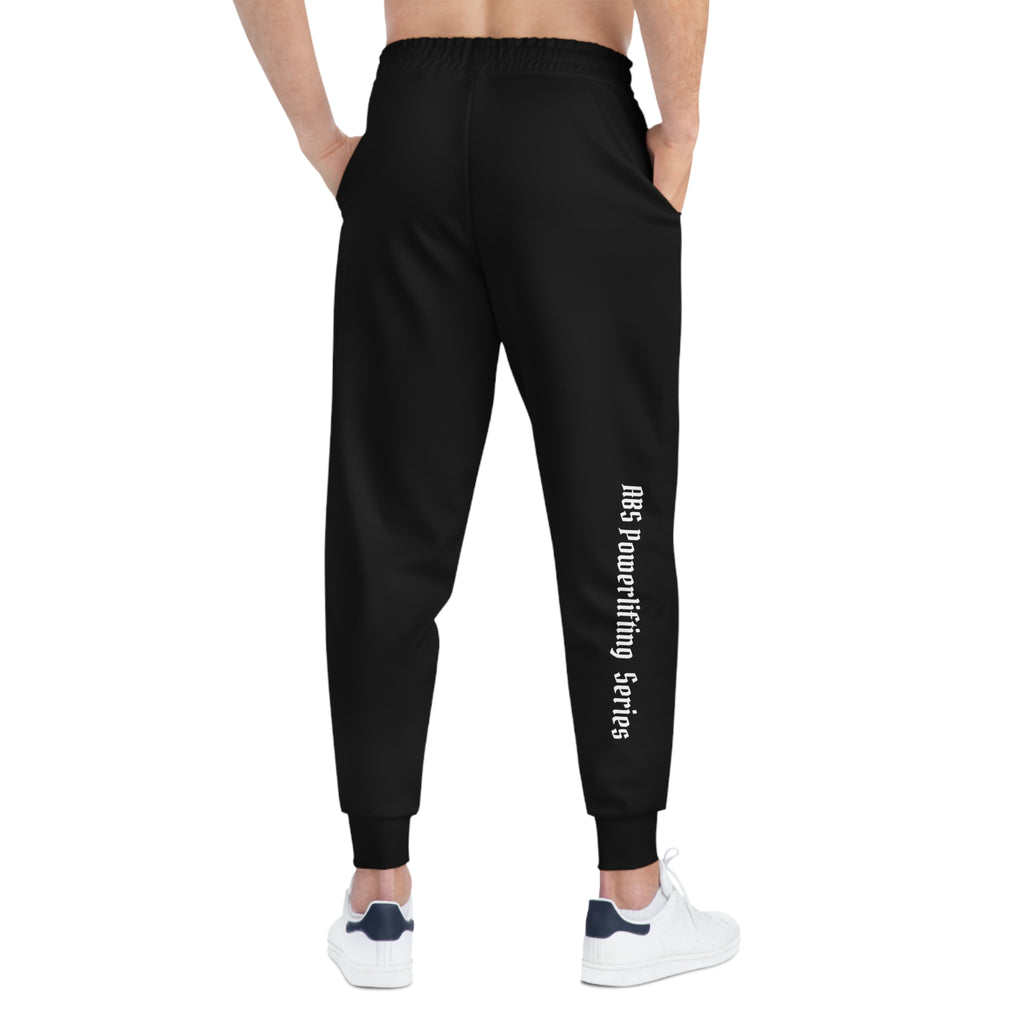 ABS Powerlifting Series Athletic Joggers — Black Gym Sweatpants