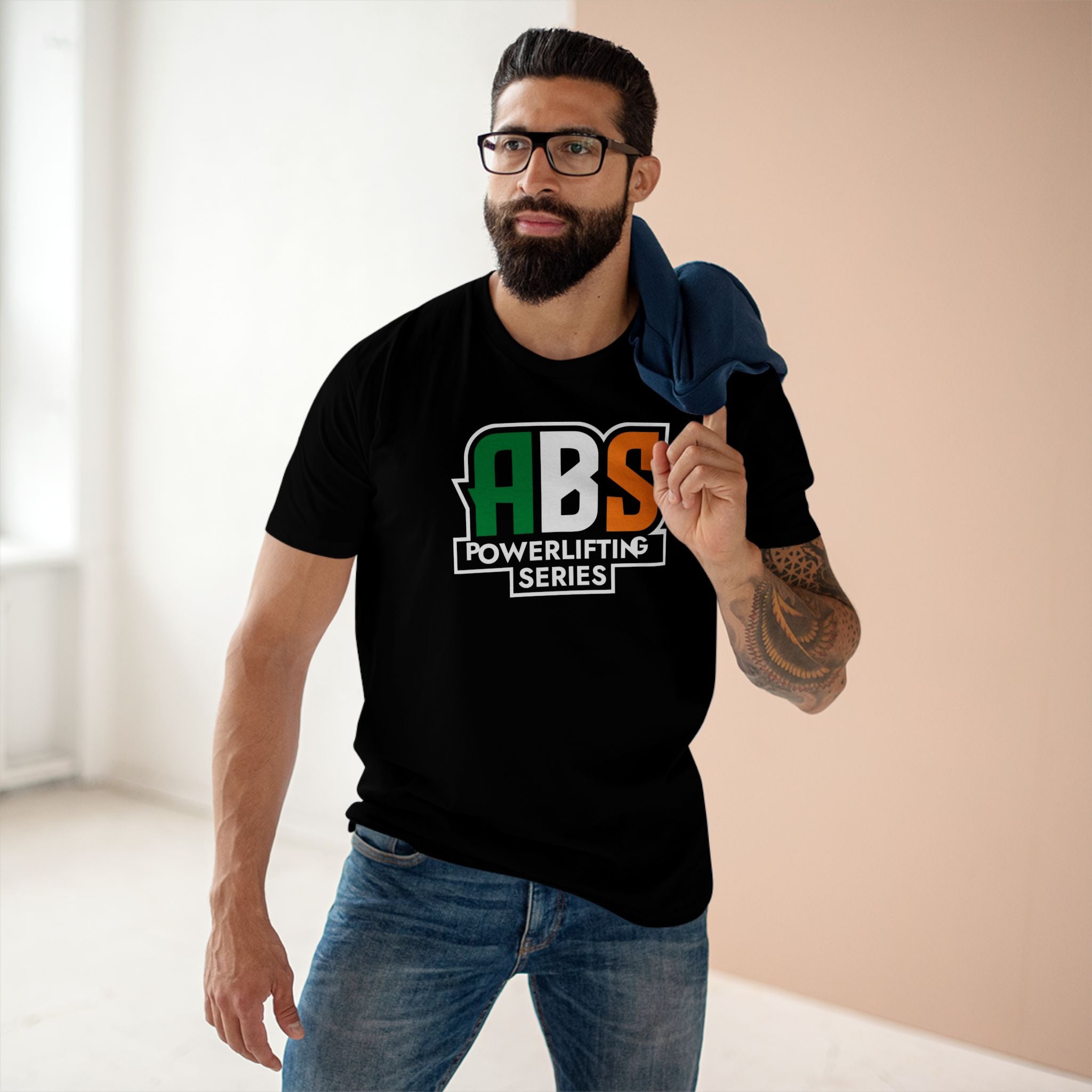 ABS Powerlifting Series T-Shirt — Ireland Big Logo Tee