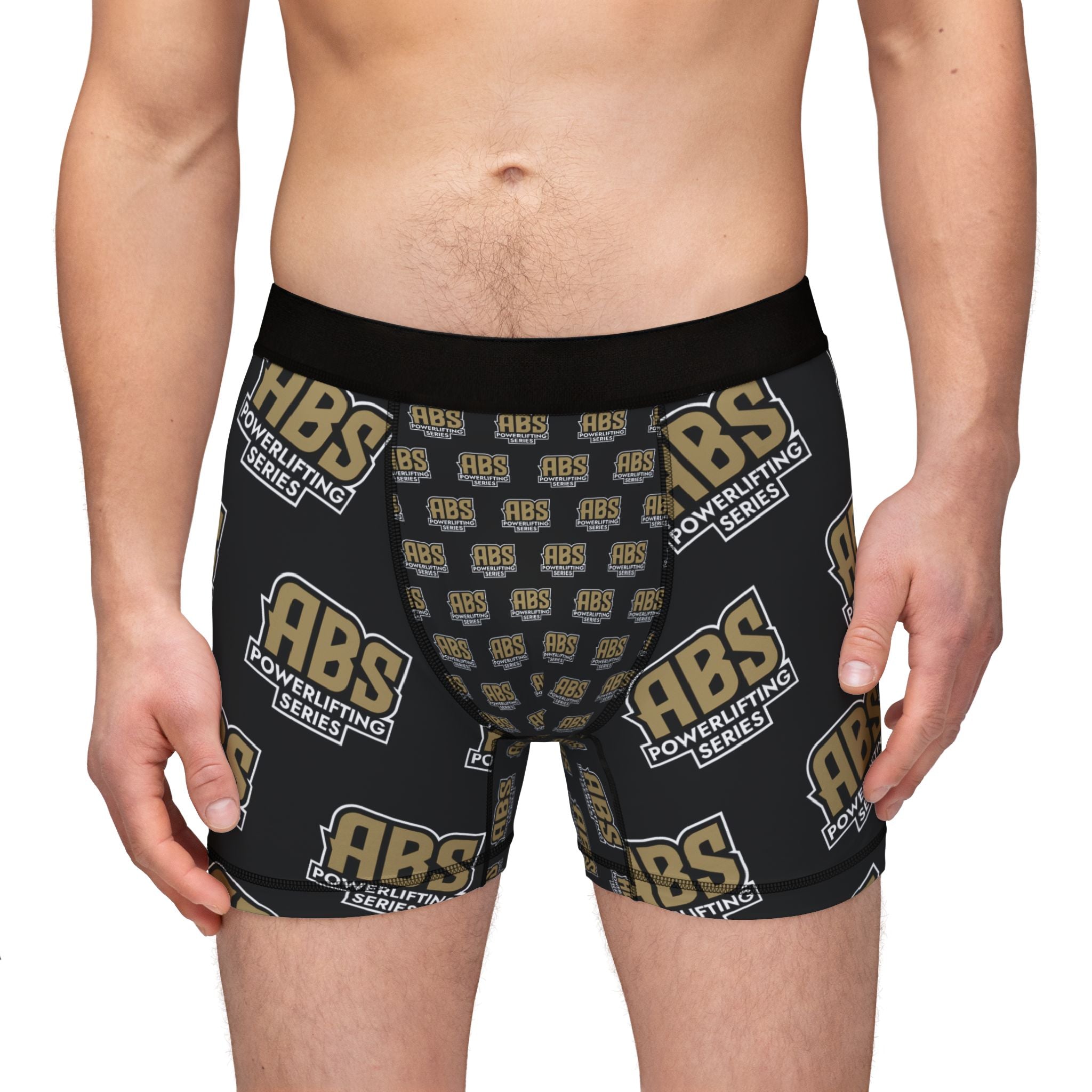 ABS Powerlifting Series Men’s Boxer Briefs — Athletic All-Over Print