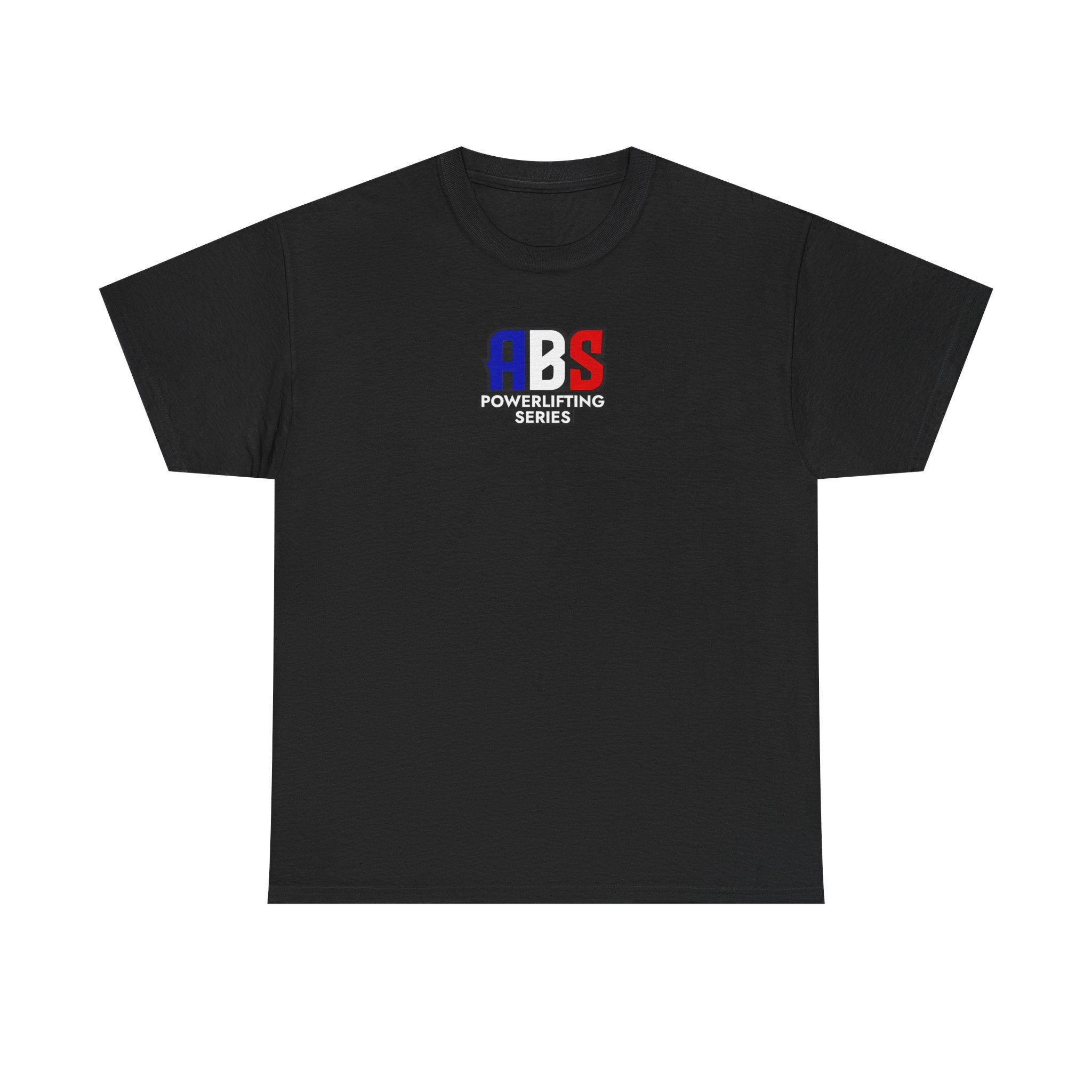 Powerlifting Series T‑Shirt — ABS Logo Fitness Tee
