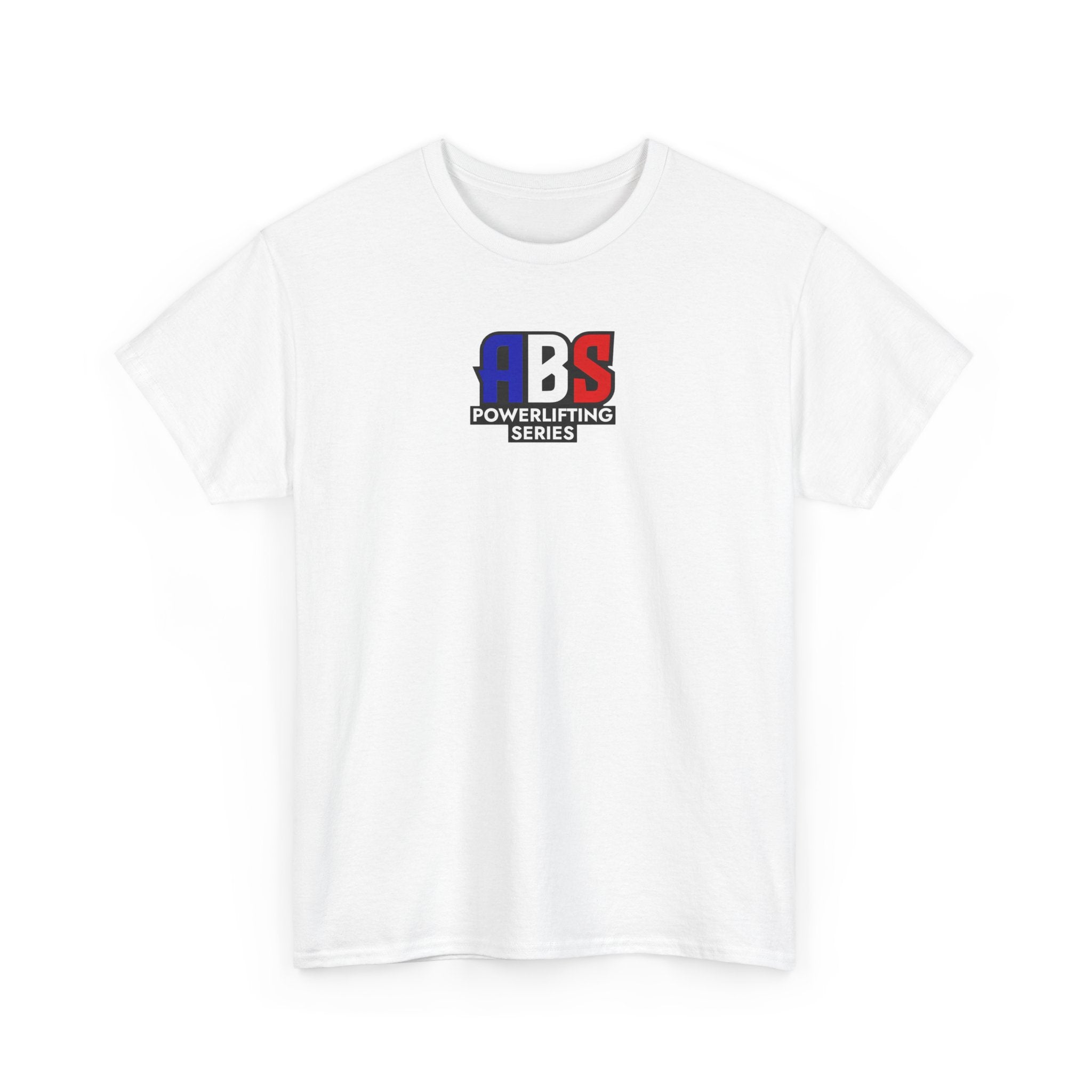 Powerlifting Series T‑Shirt — ABS Logo Fitness Tee