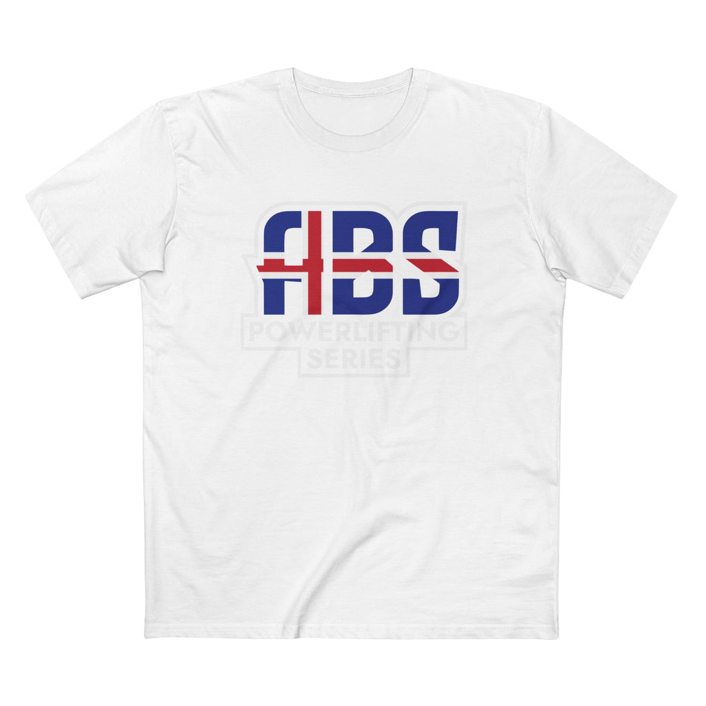 ABS Powerlifting T-shirts- Iceland Small Logo
