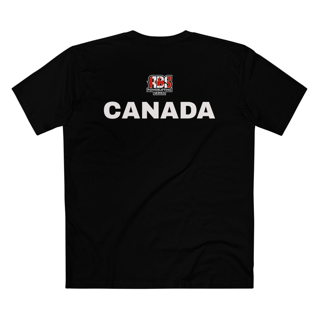 Powerlifting Series Tee — Canada Fitness Shirt with RBS Logo