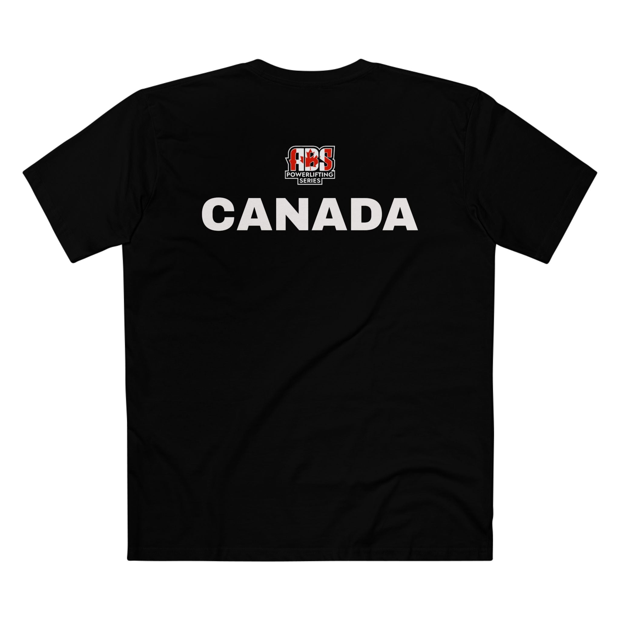 Powerlifting Series Tee — Canada Fitness Shirt with RBS Logo