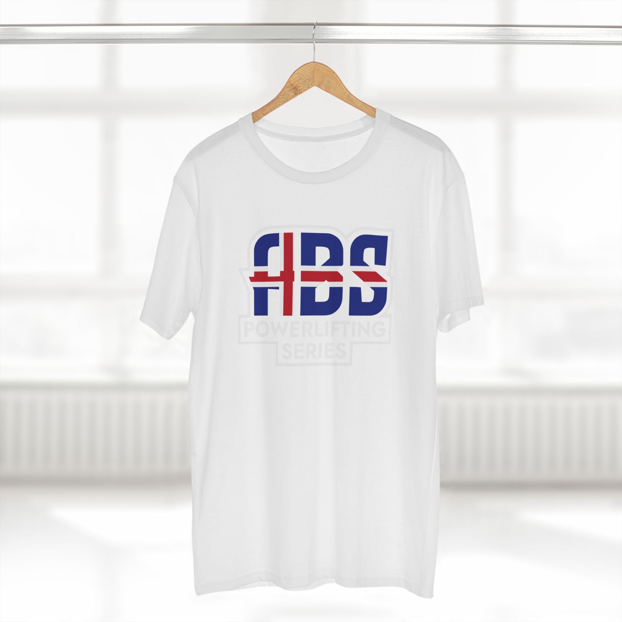 ABS Powerlifting T-shirts- Iceland Small Logo
