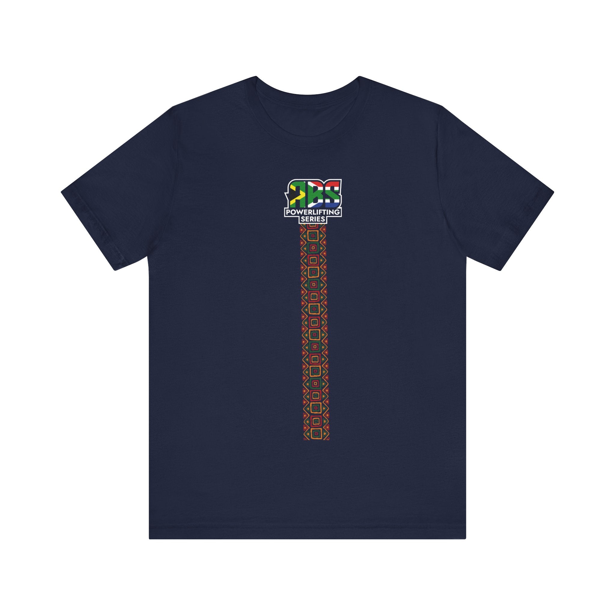 ABS Powerlifting Graphic Tee- South Africa Tribal Pattern