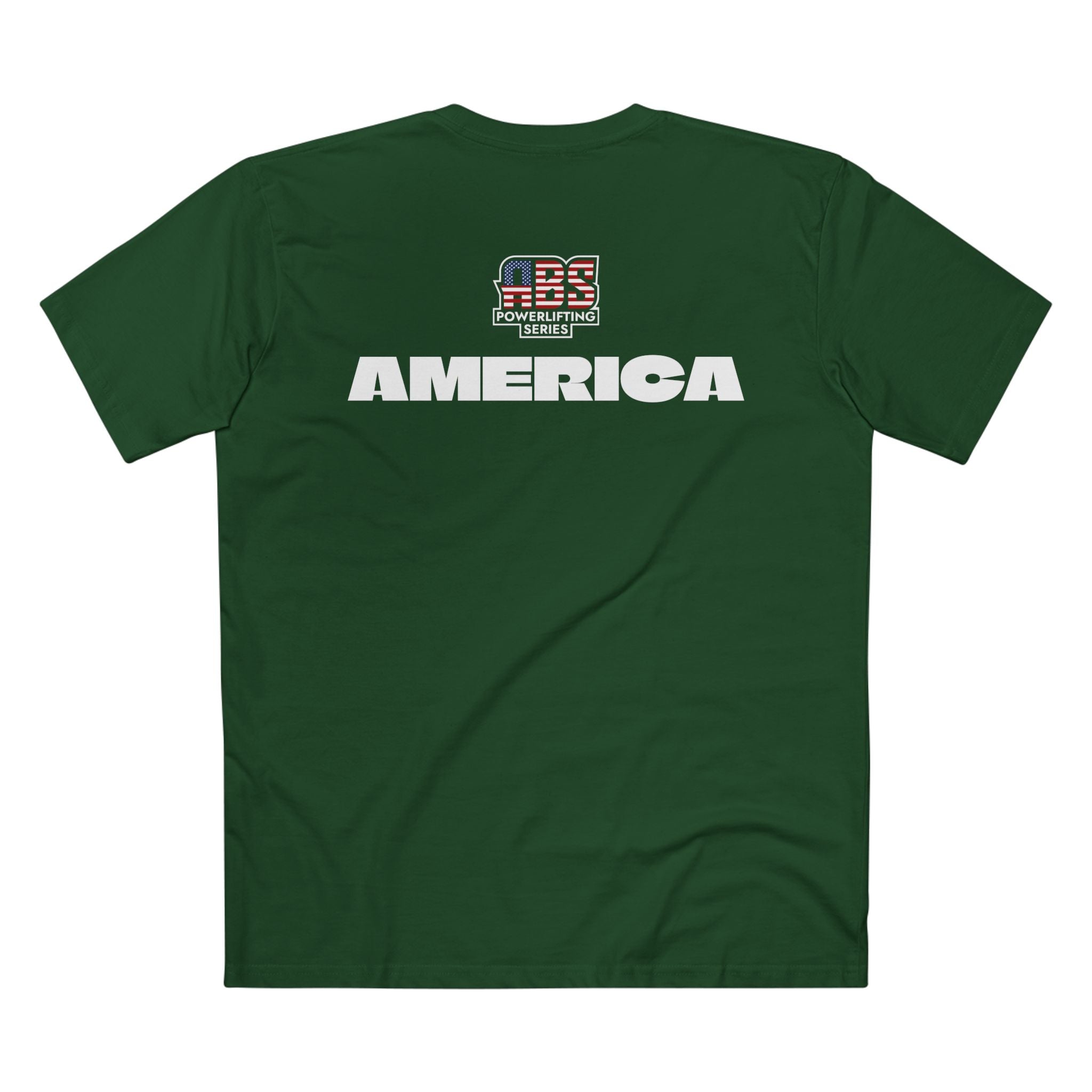 Powerlifting Series Tee — ABS America Logo T-Shirt