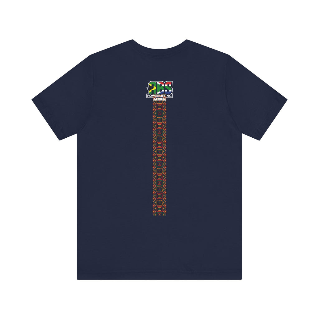 ABS Powerlifting Graphic Tee- South Africa Tribal Pattern