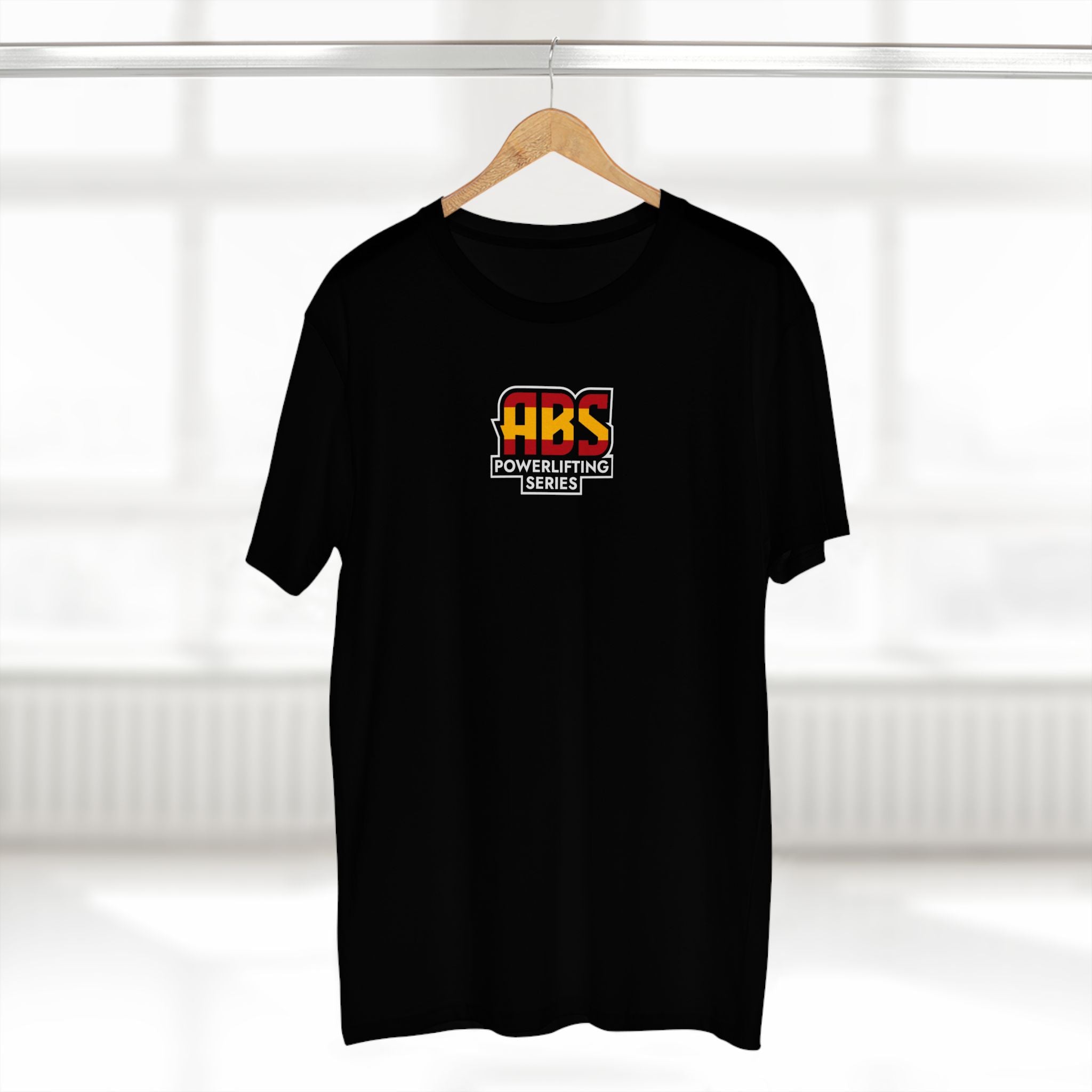 Powerlifting Series Tee — Small Logo with "SPAIN" Back Print