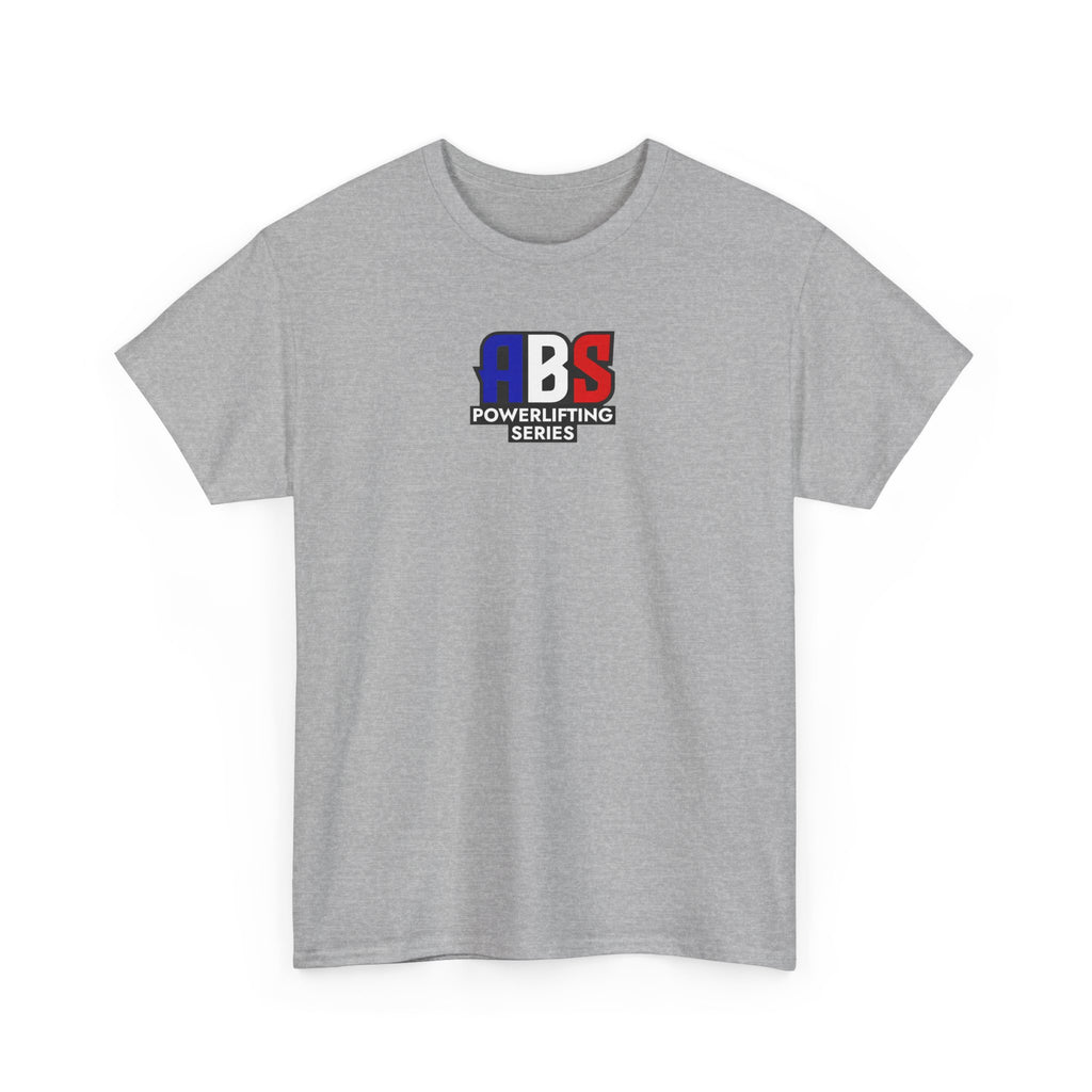 Powerlifting Series T‑Shirt — ABS Logo Fitness Tee