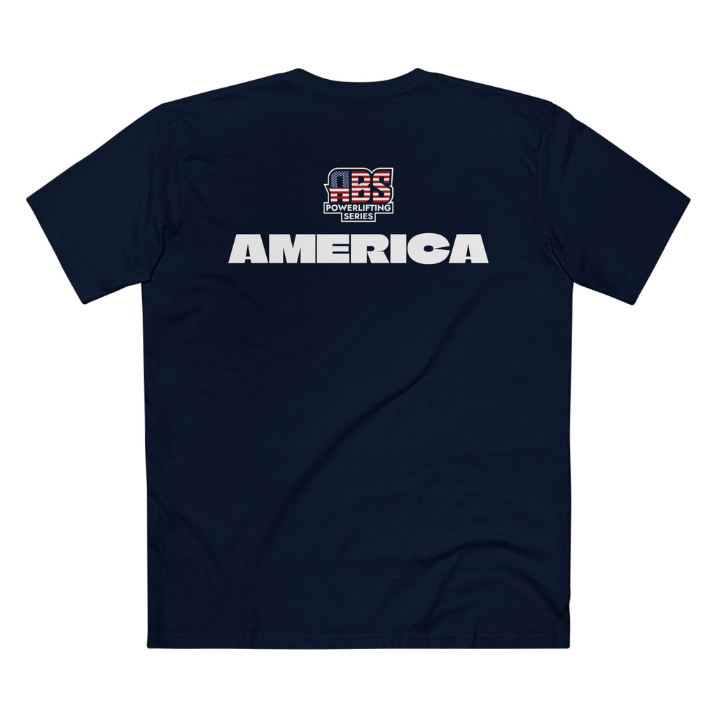 Powerlifting Series Tee — ABS America Logo T-Shirt