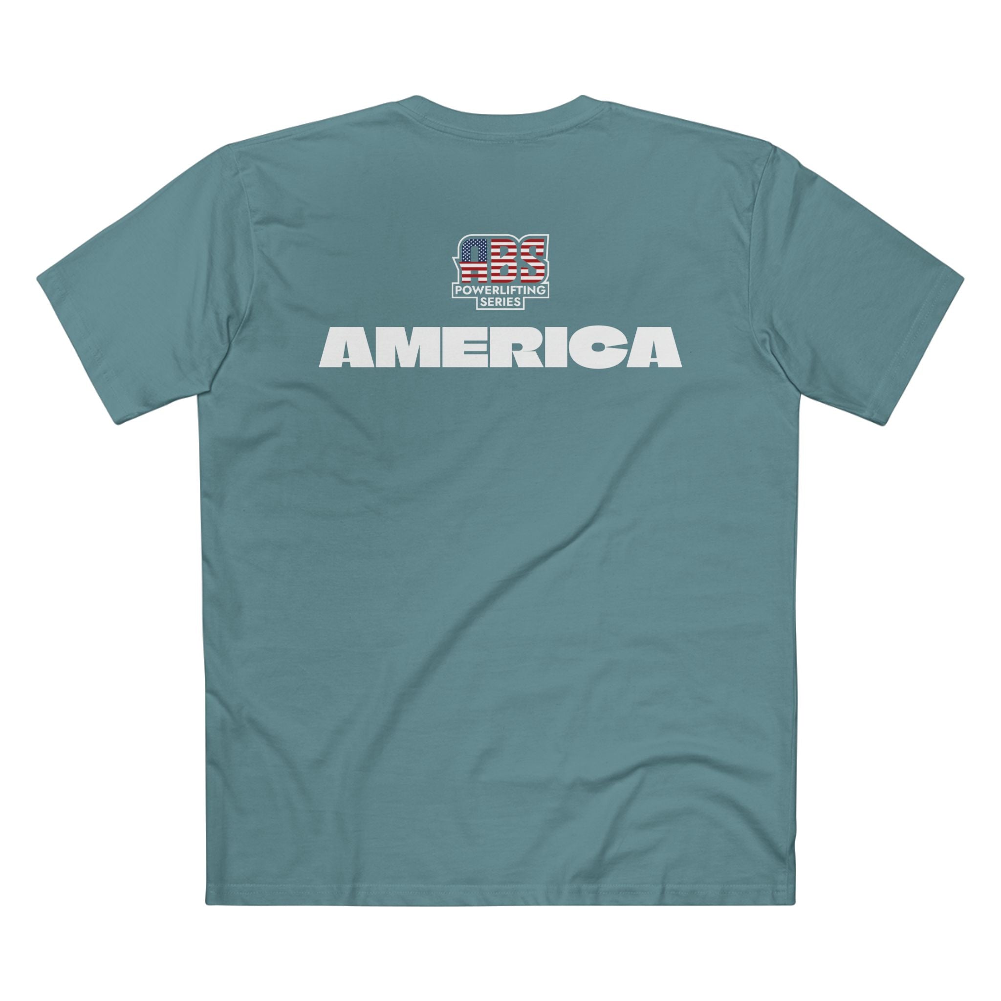 Powerlifting Series Tee — ABS America Logo T-Shirt