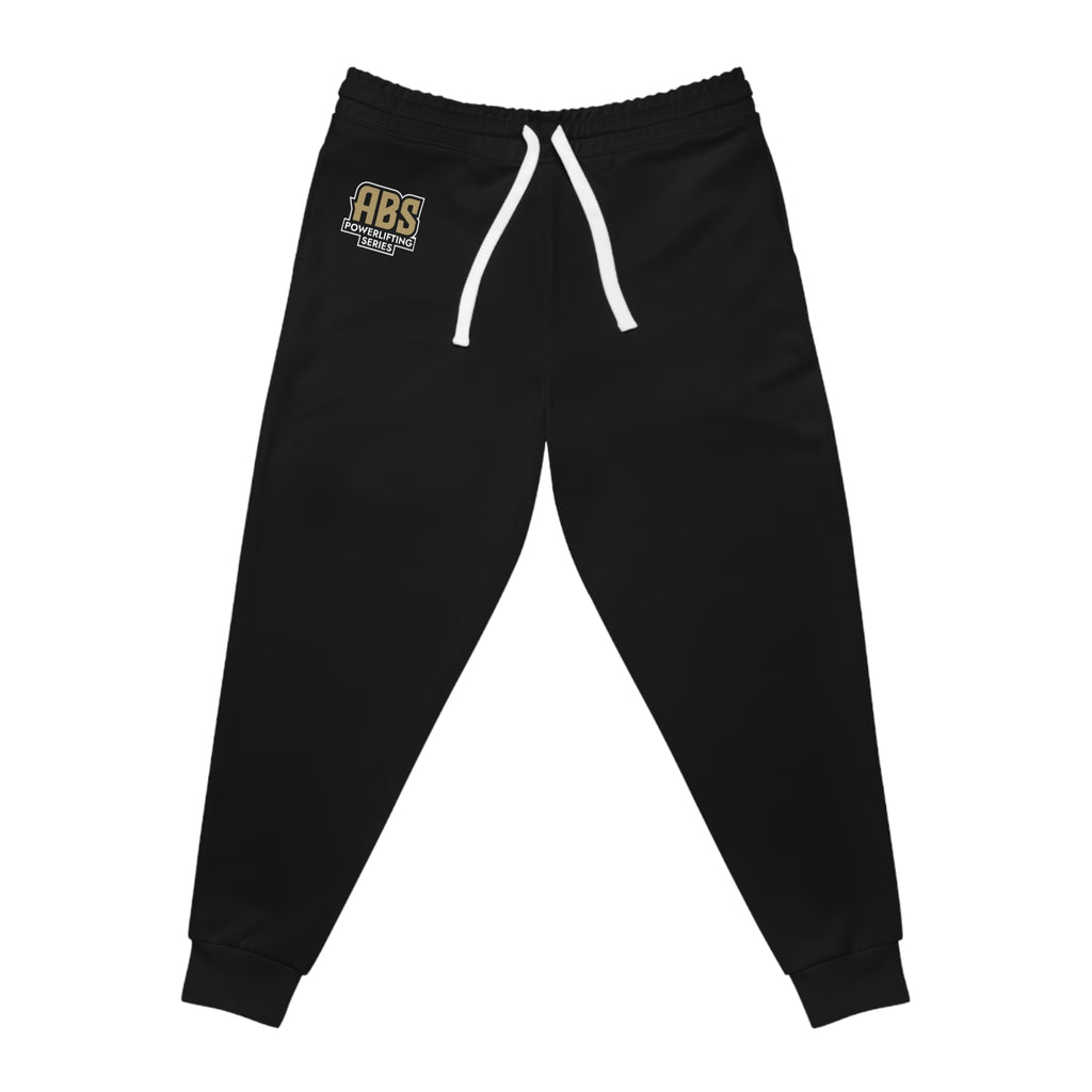 ABS Powerlifting Series Athletic Joggers — Black Gym Sweatpants
