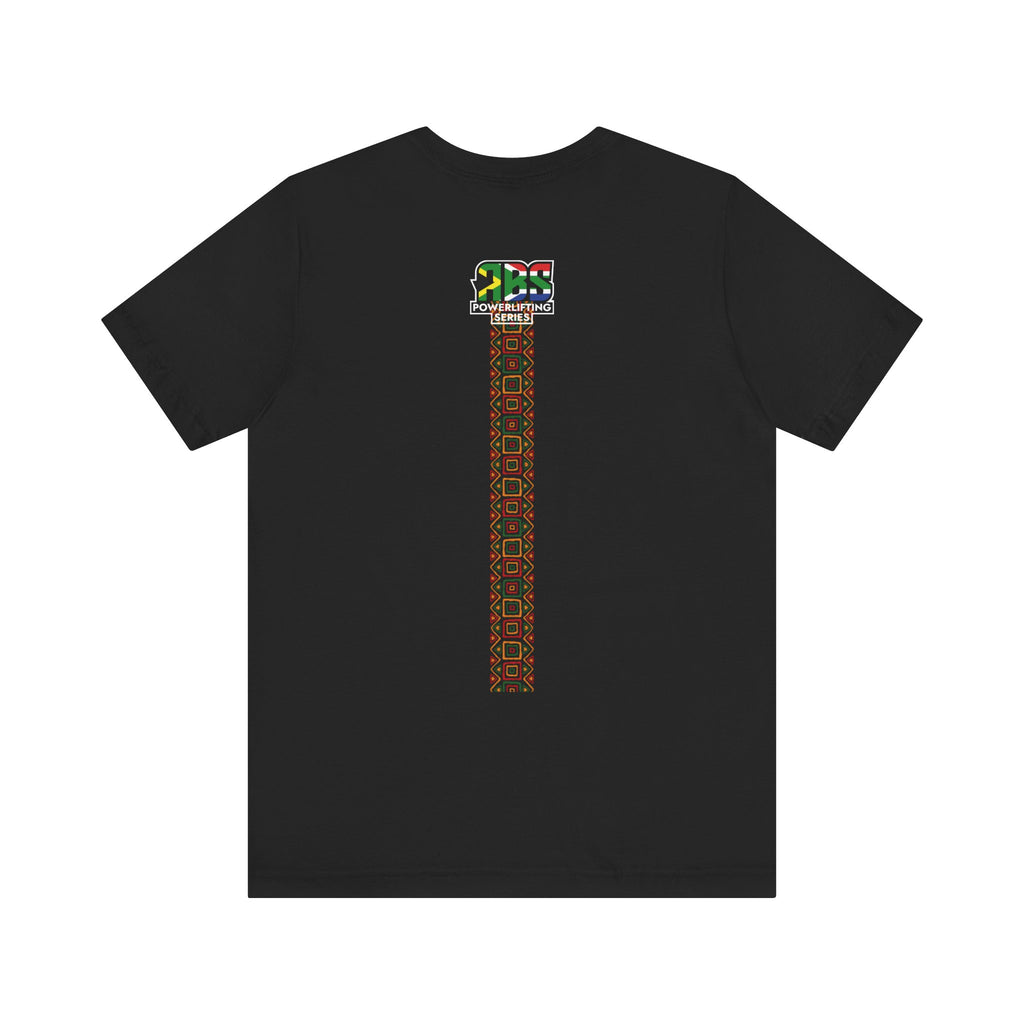 ABS Powerlifting Graphic Tee- South Africa Tribal Pattern