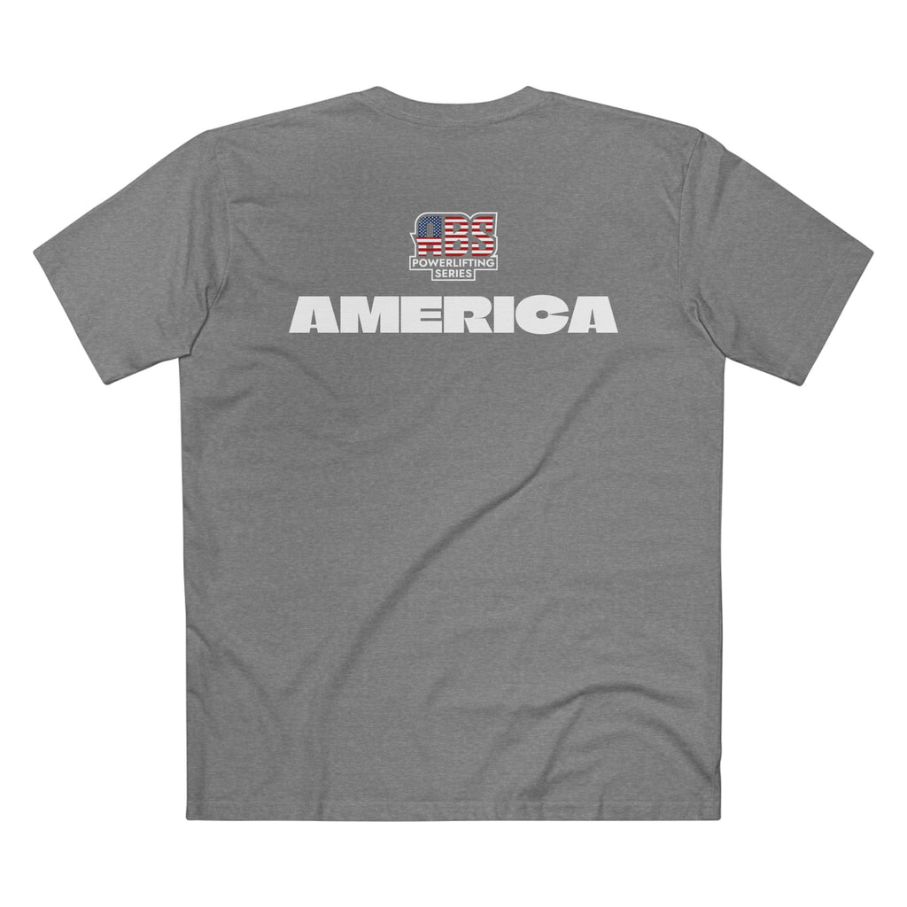 Powerlifting Series Tee — ABS America Logo T-Shirt