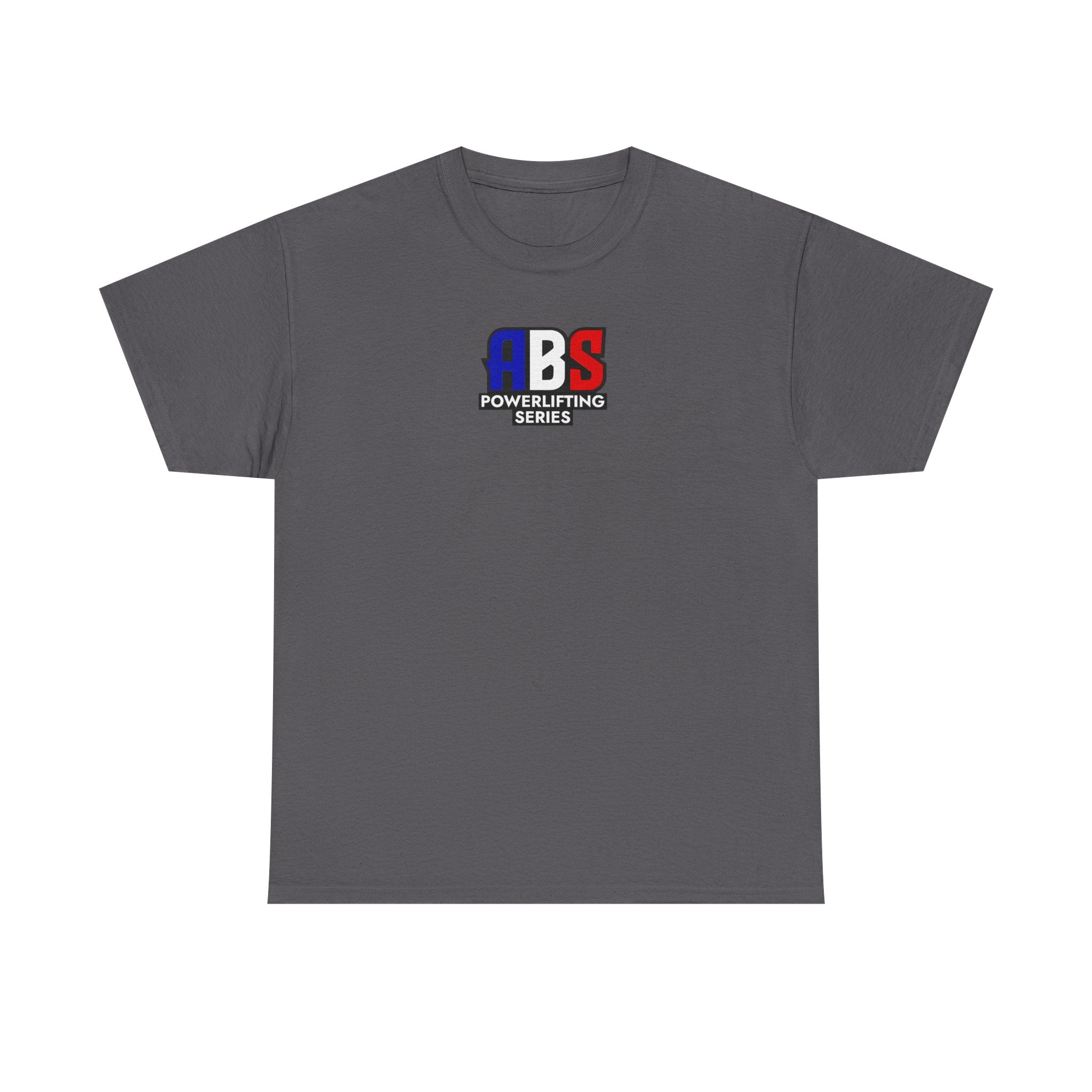 Powerlifting Series T‑Shirt — ABS Logo Fitness Tee