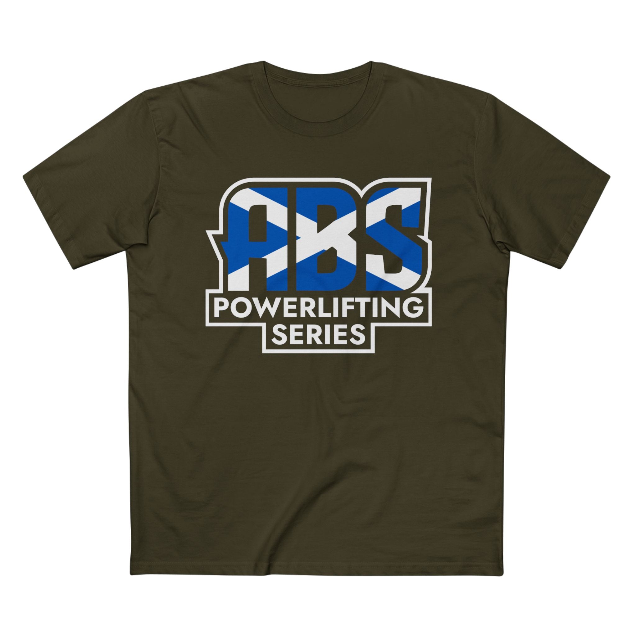 PBS Powerlifting Series T-Shirt – Scotland Big Logo