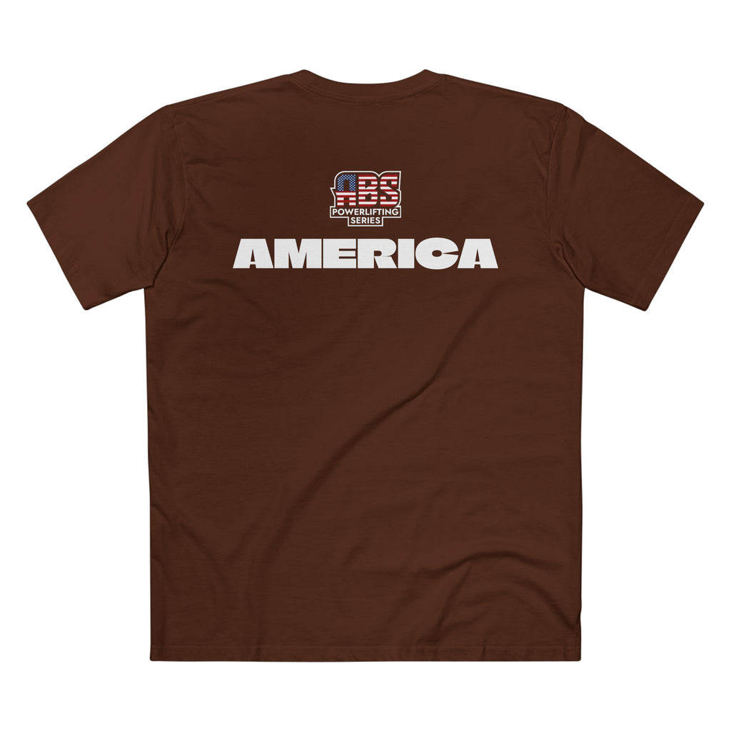 Powerlifting Series Tee — ABS America Logo T-Shirt