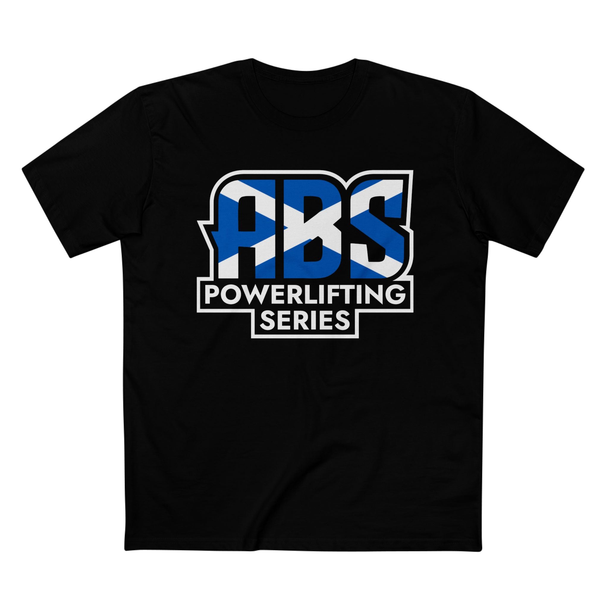 PBS Powerlifting Series T-Shirt – Scotland Big Logo