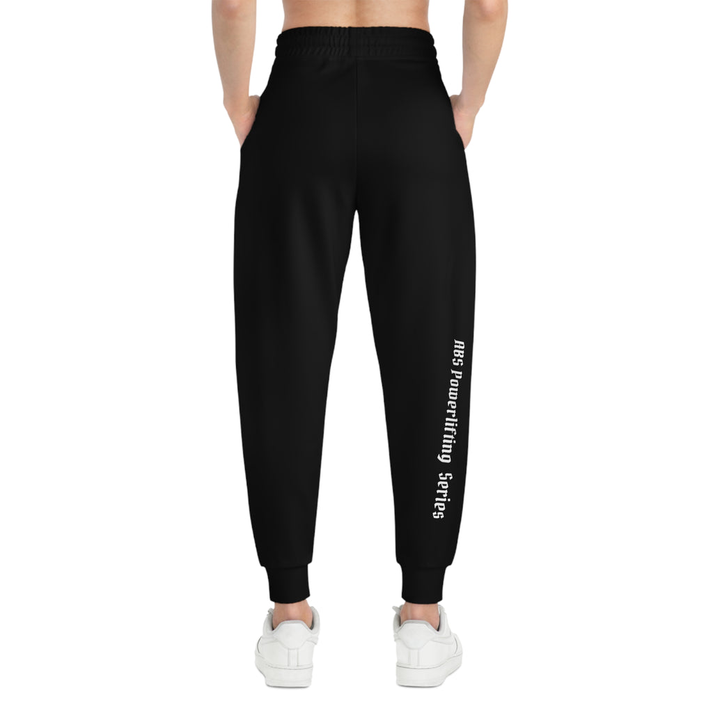 ABS Powerlifting Series Athletic Joggers — Black Gym Sweatpants