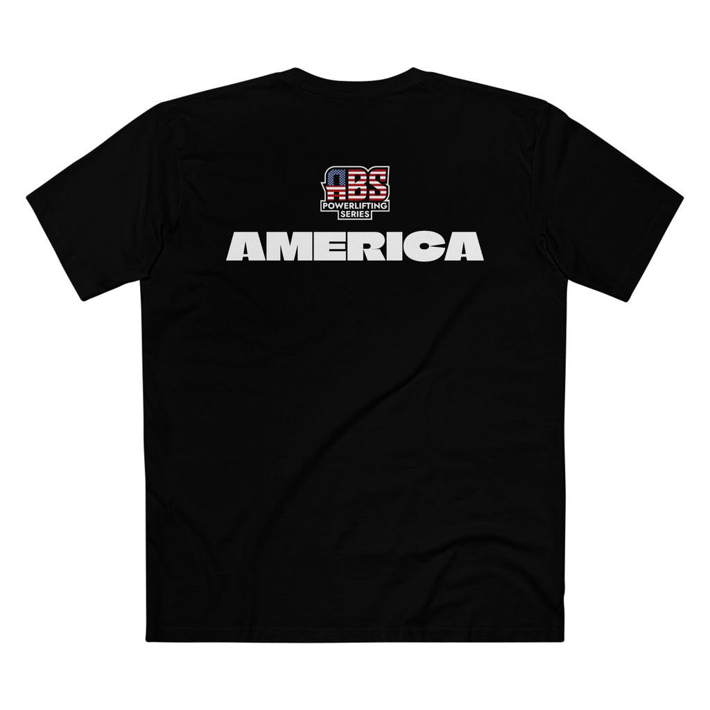 Powerlifting Series Tee — ABS America Logo T-Shirt