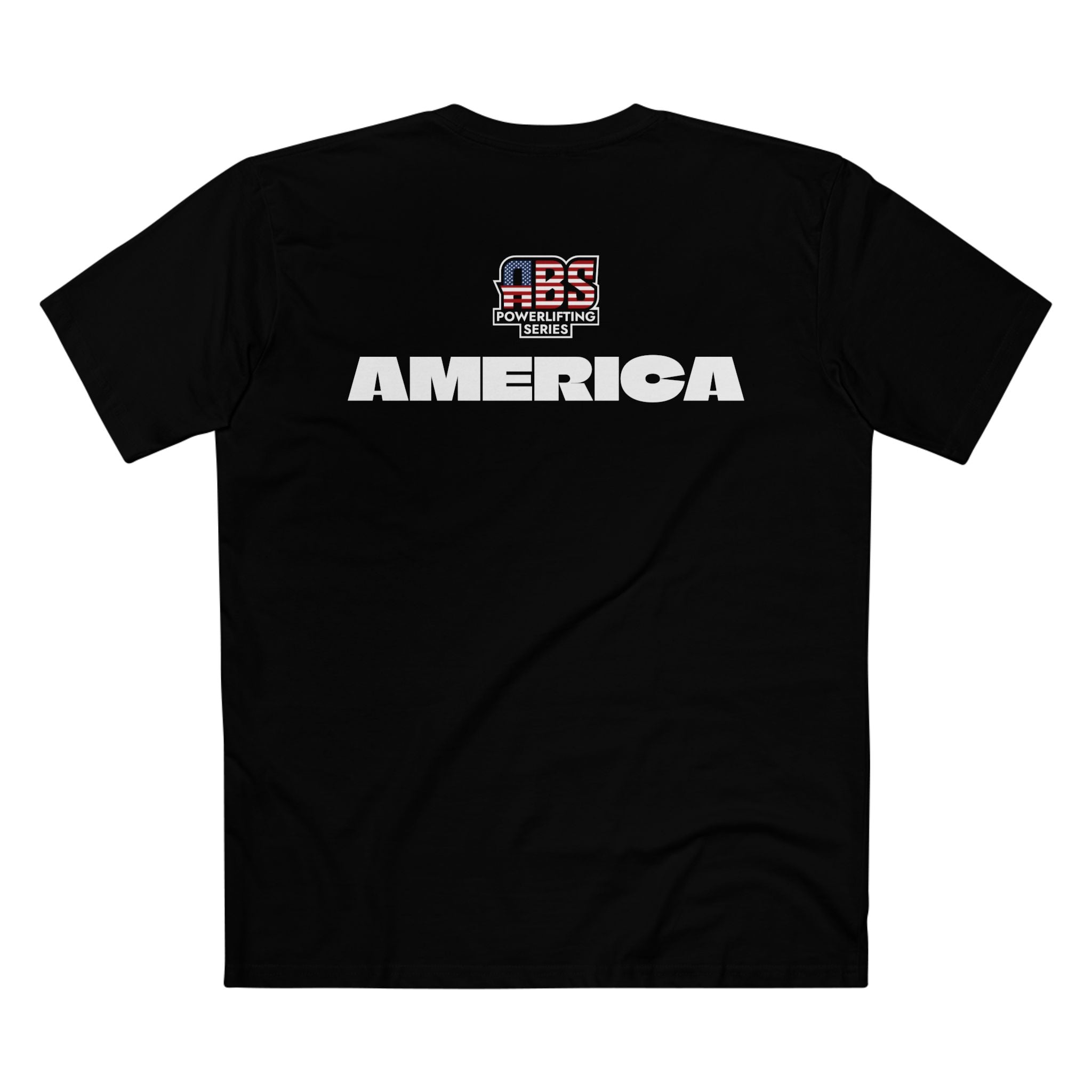 Powerlifting Series Tee — ABS America Logo T-Shirt