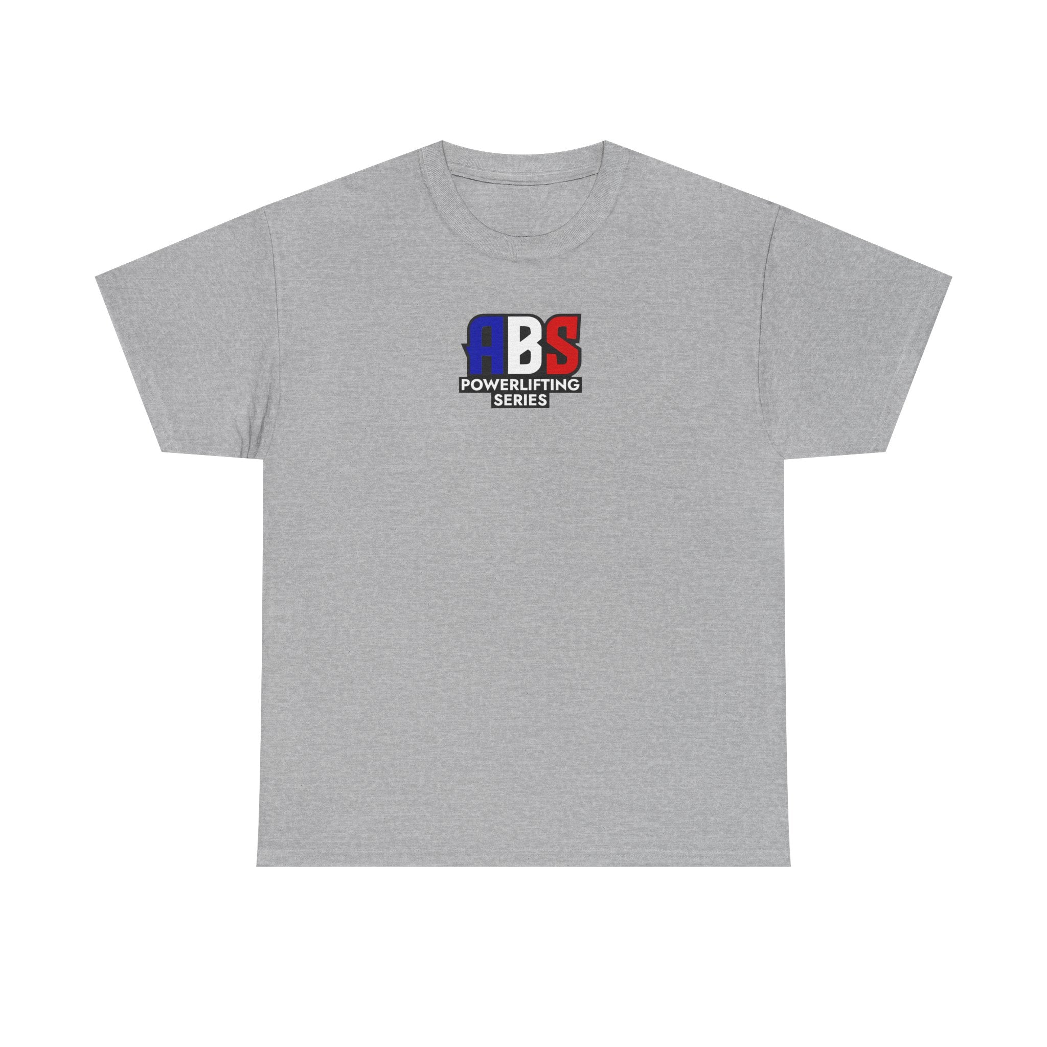 Powerlifting Series T‑Shirt — ABS Logo Fitness Tee