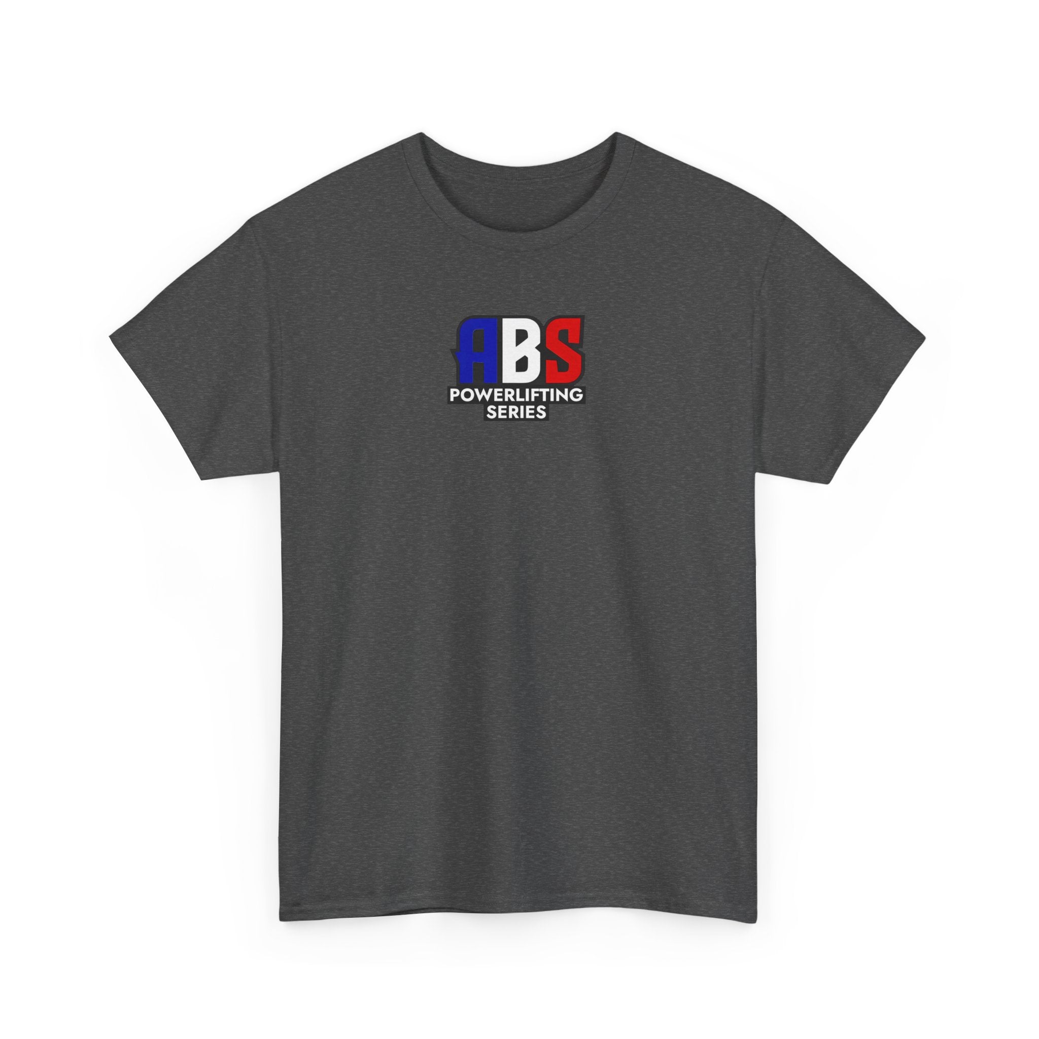 Powerlifting Series T‑Shirt — ABS Logo Fitness Tee