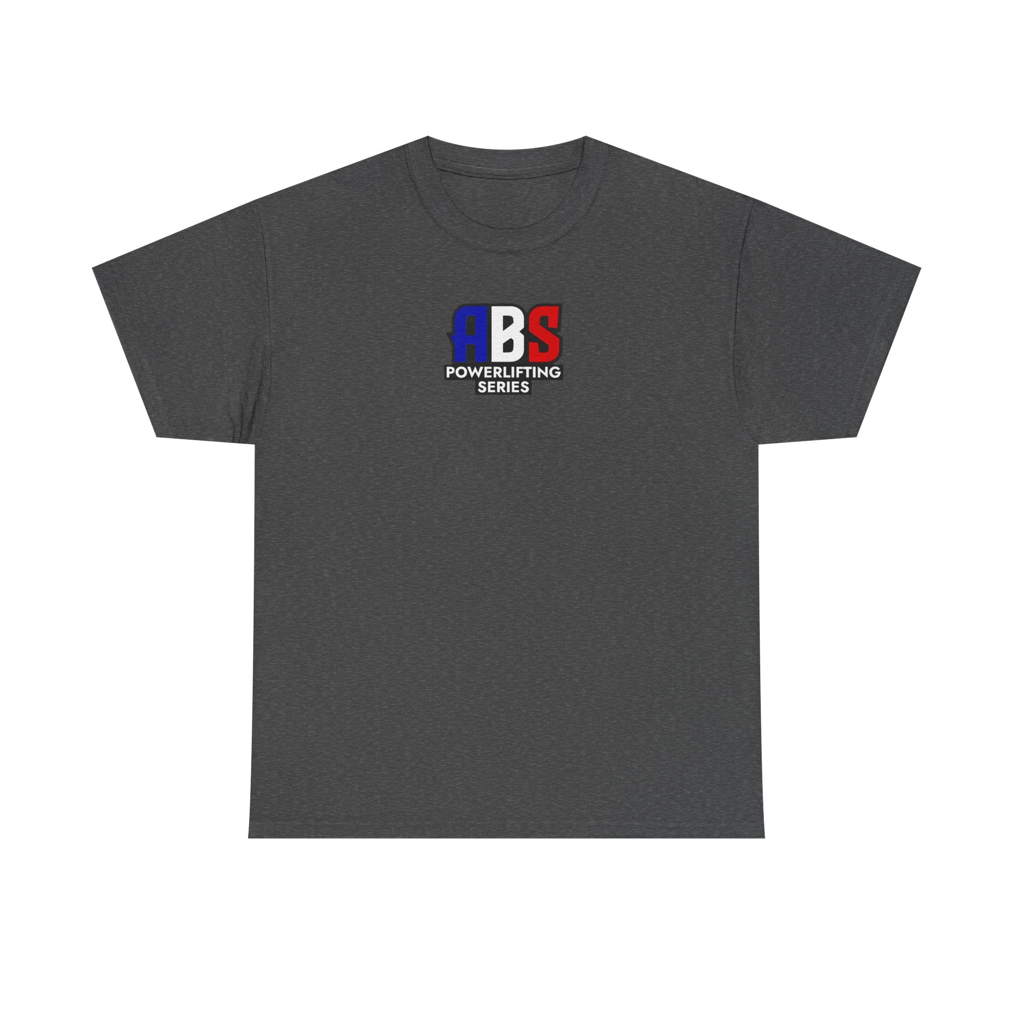 Powerlifting Series T‑Shirt — ABS Logo Fitness Tee