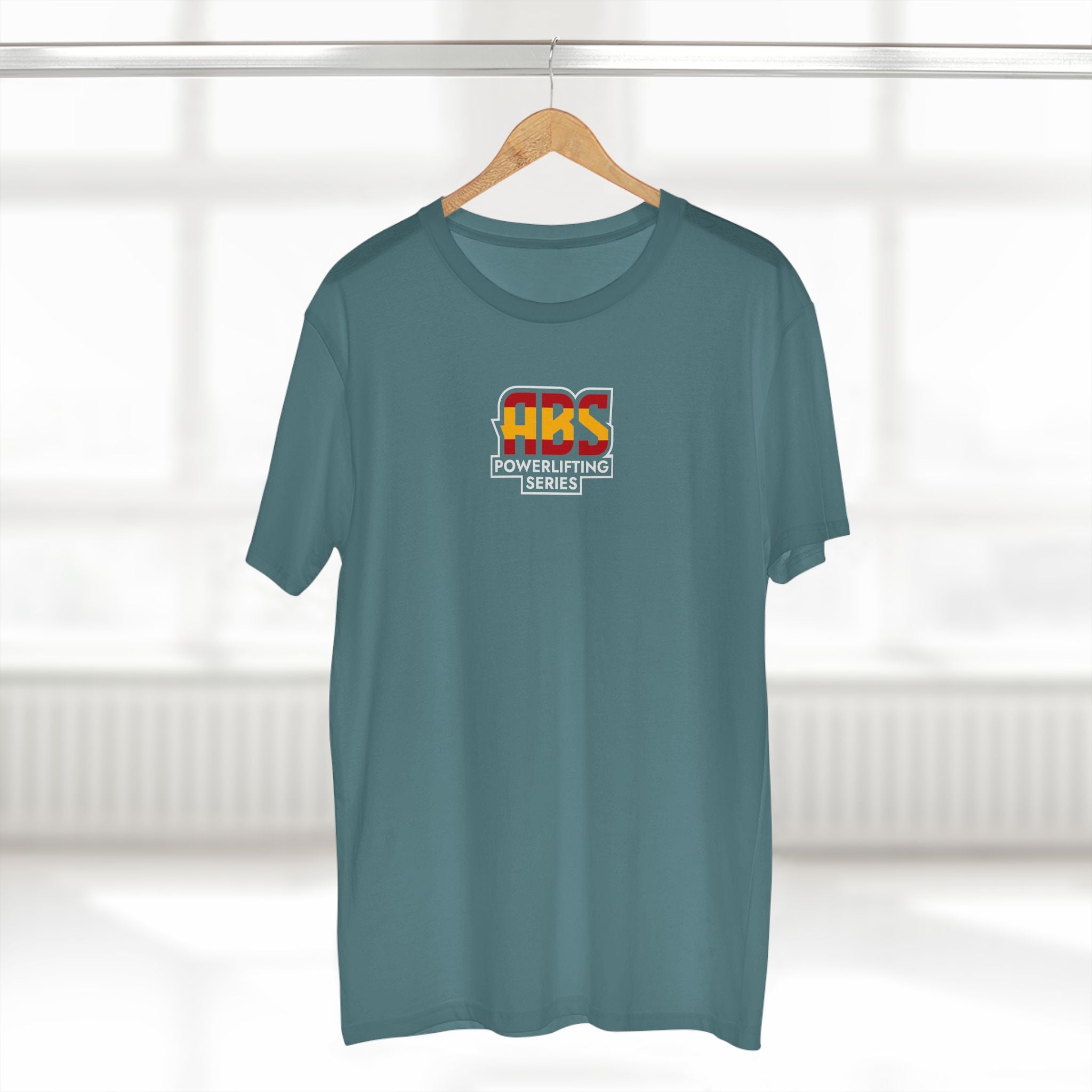 Powerlifting Series Tee — Small Logo with "SPAIN" Back Print