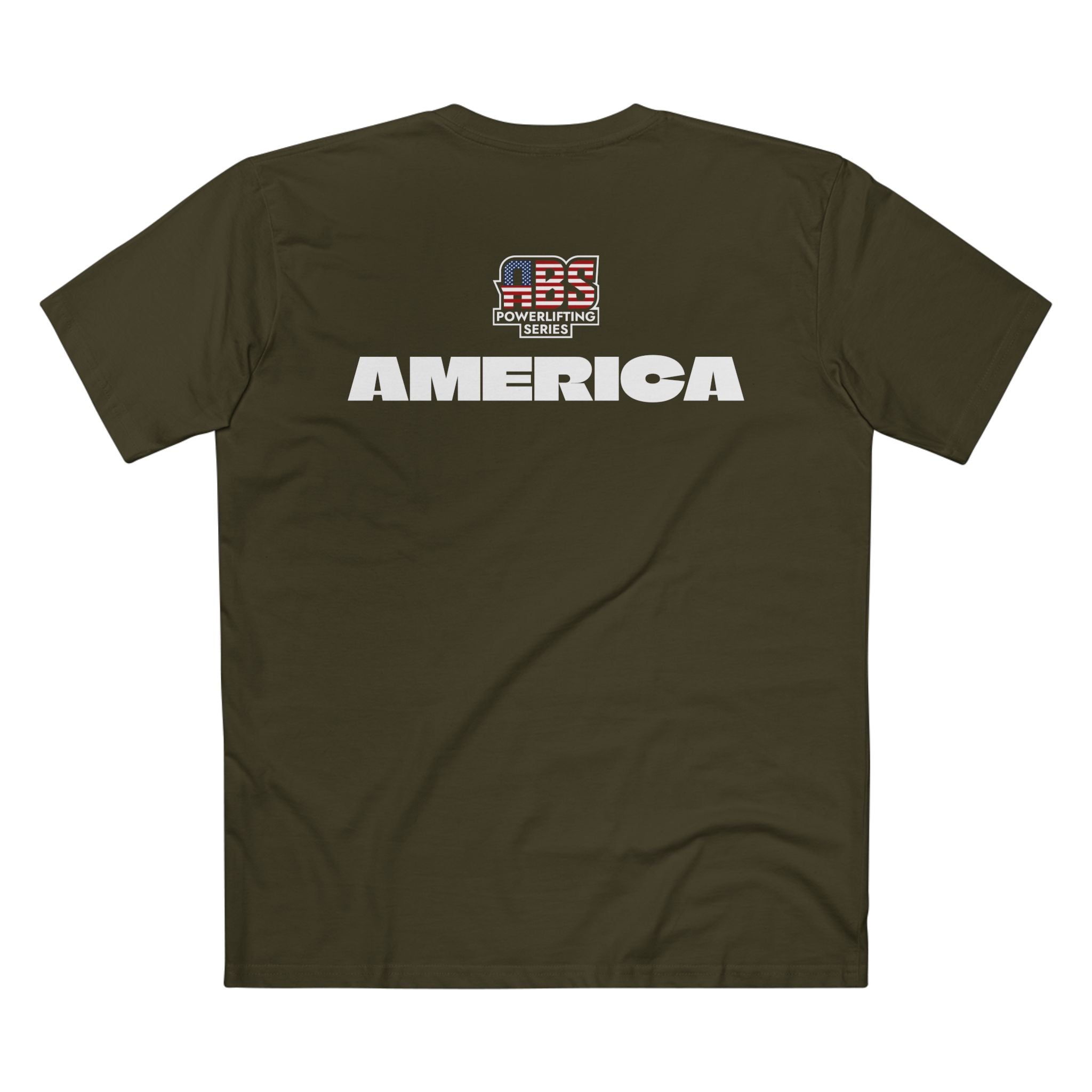 Powerlifting Series Tee — ABS America Logo T-Shirt