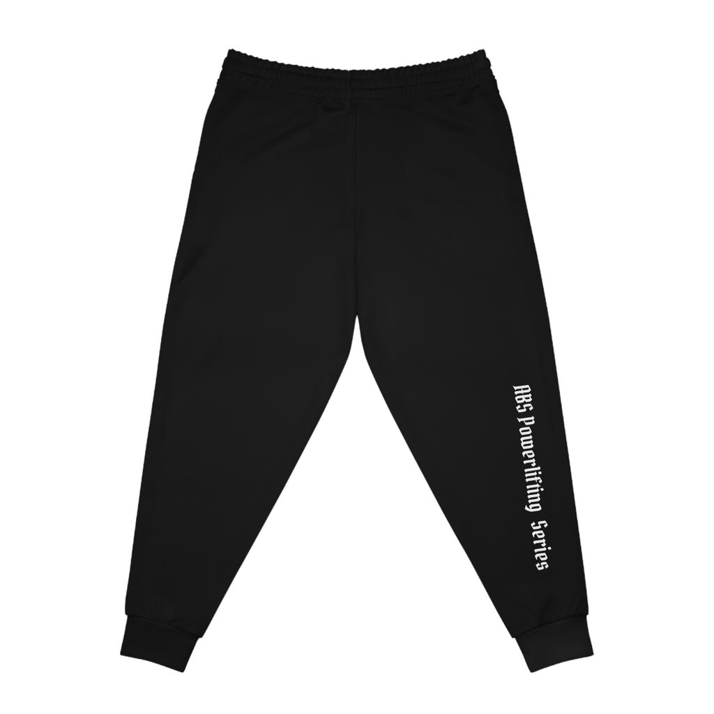 ABS Powerlifting Series Athletic Joggers — Black Gym Sweatpants
