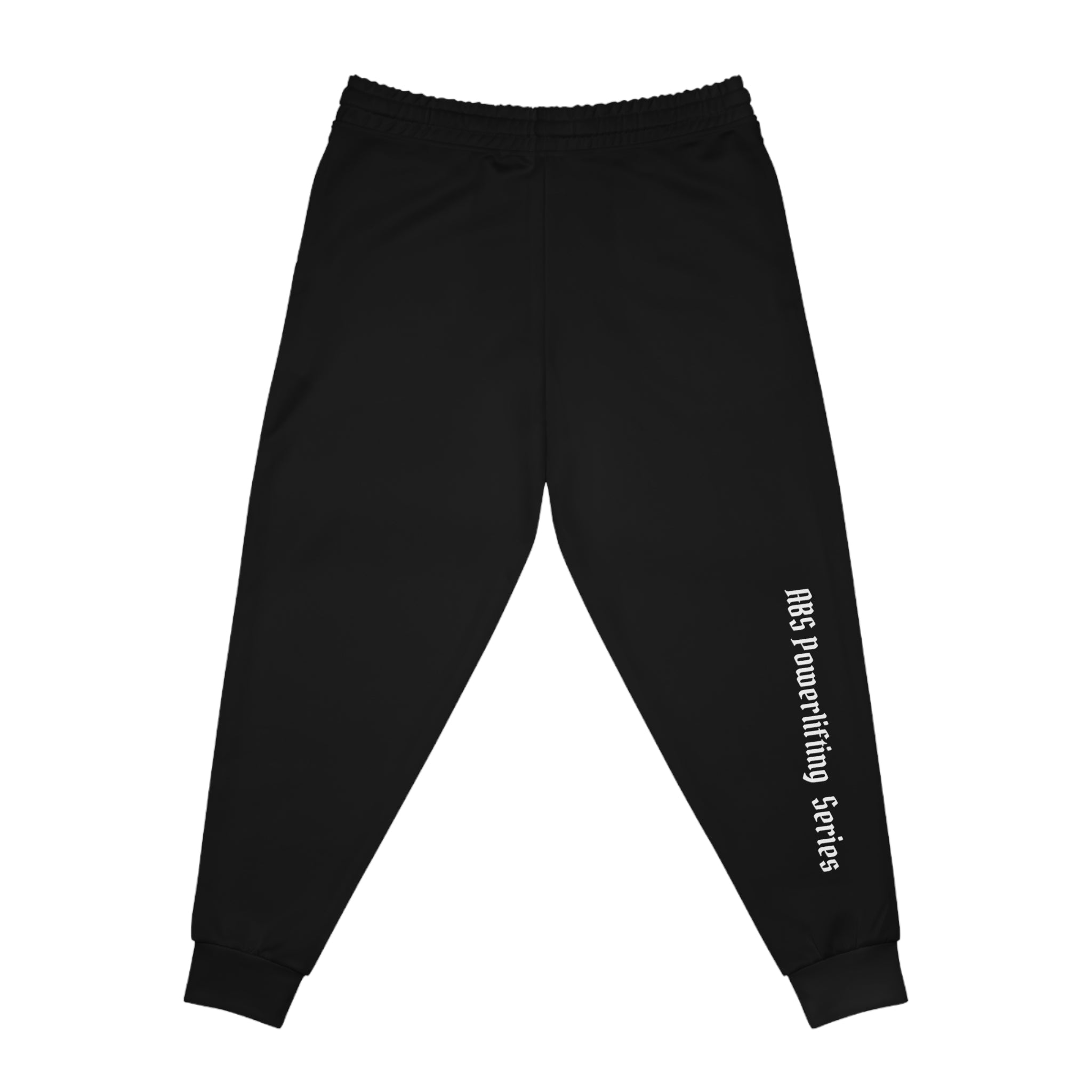 ABS Powerlifting Series Athletic Joggers — Black Gym Sweatpants