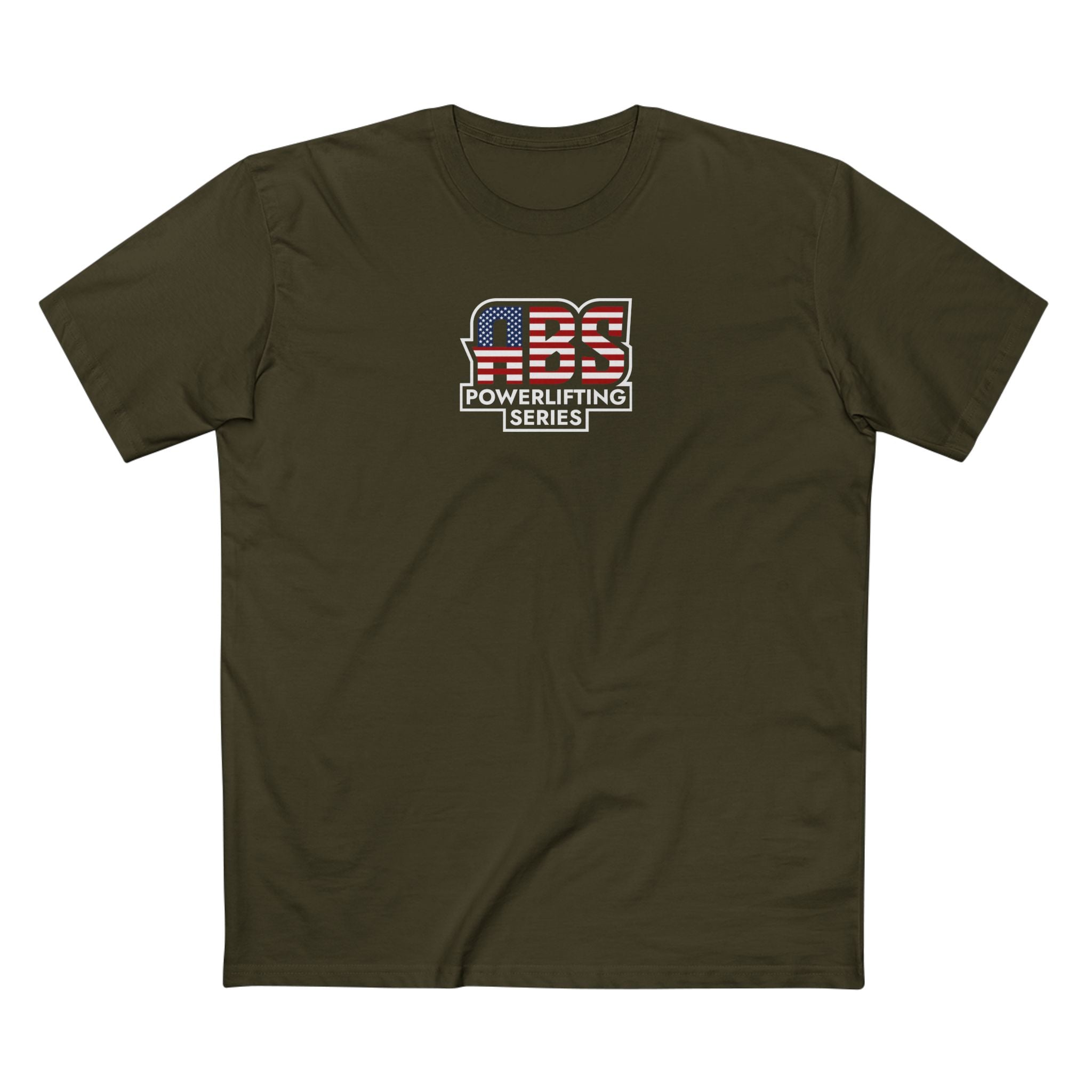 Powerlifting Series Tee — ABS America Logo T-Shirt