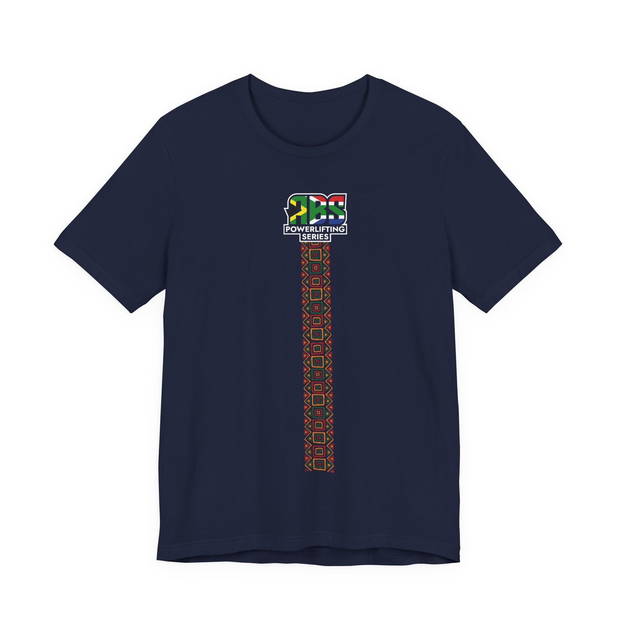 ABS Powerlifting Graphic Tee- South Africa Tribal Pattern