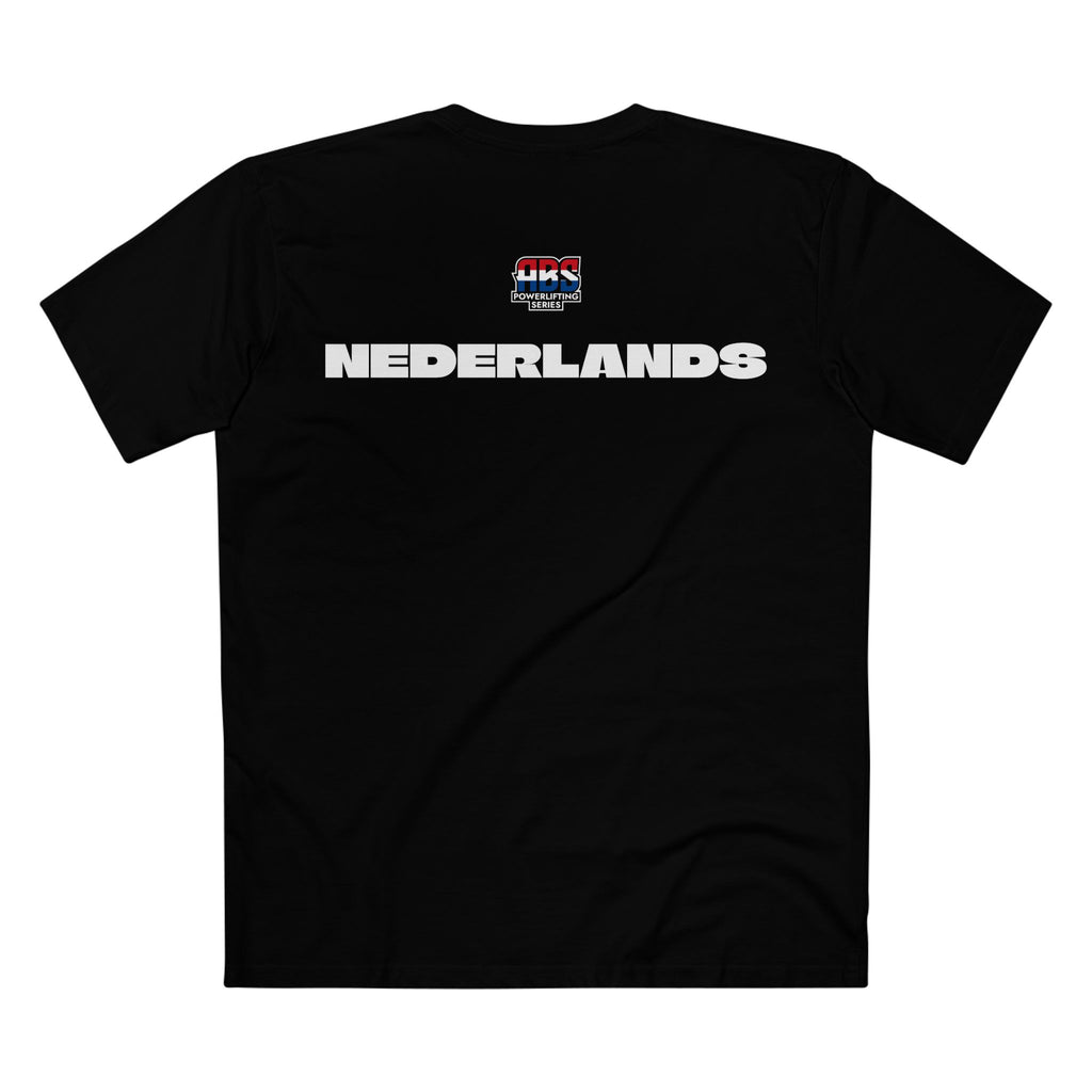 Powerlifting Series Tee - "Nederlands" Small Logo T-Shirt