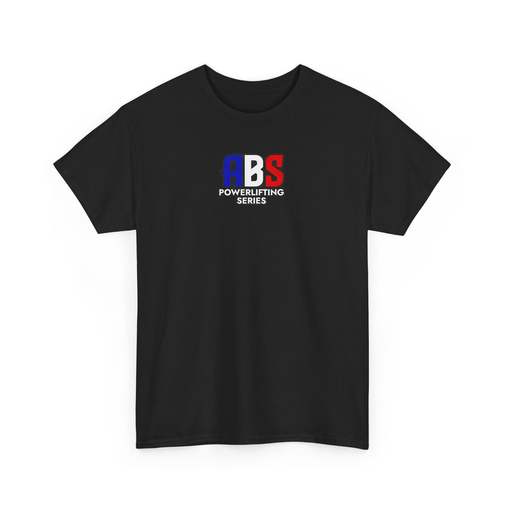 Powerlifting Series T‑Shirt — ABS Logo Fitness Tee