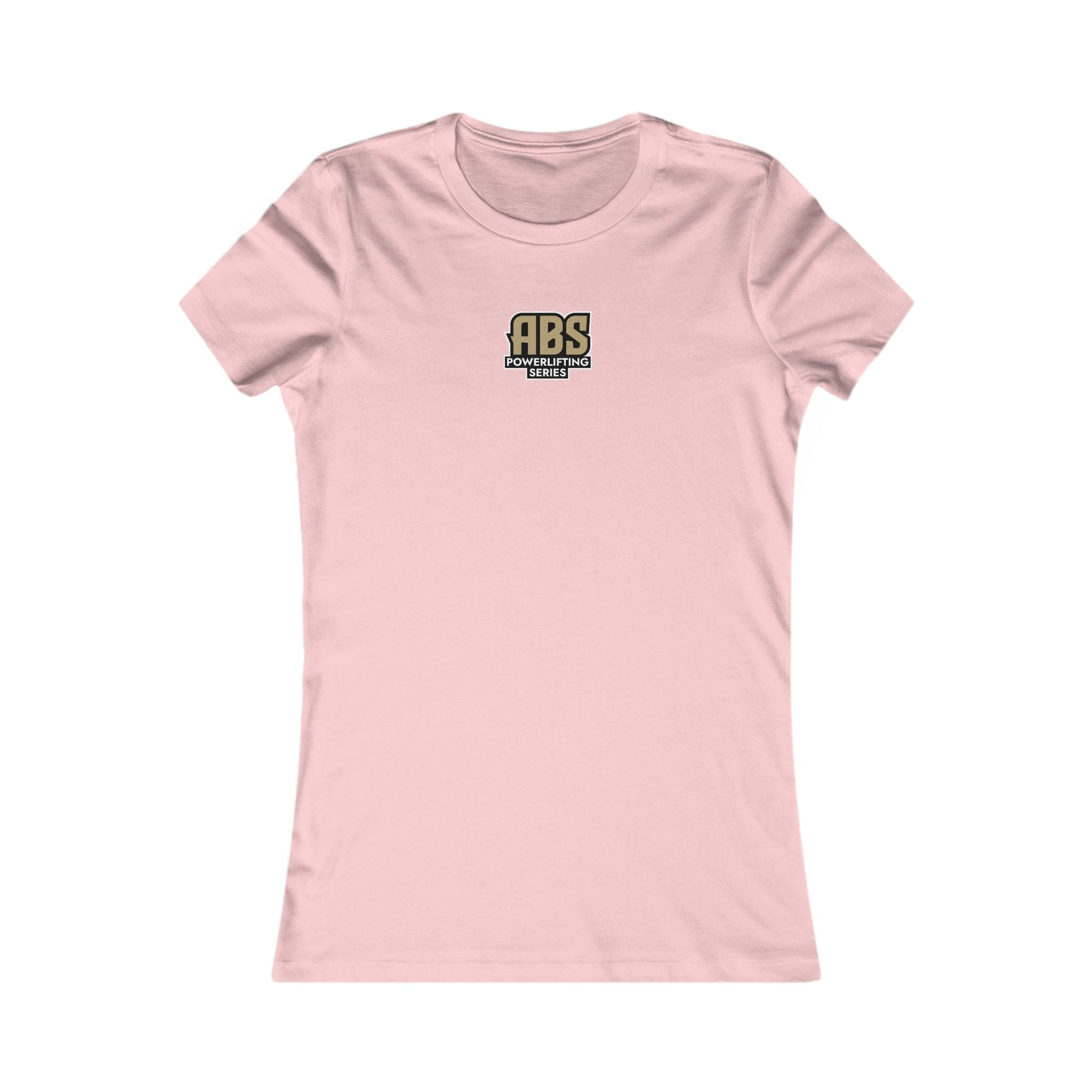 Women's Crew Tee — 'ABS' Retro Logo Chest Graphic